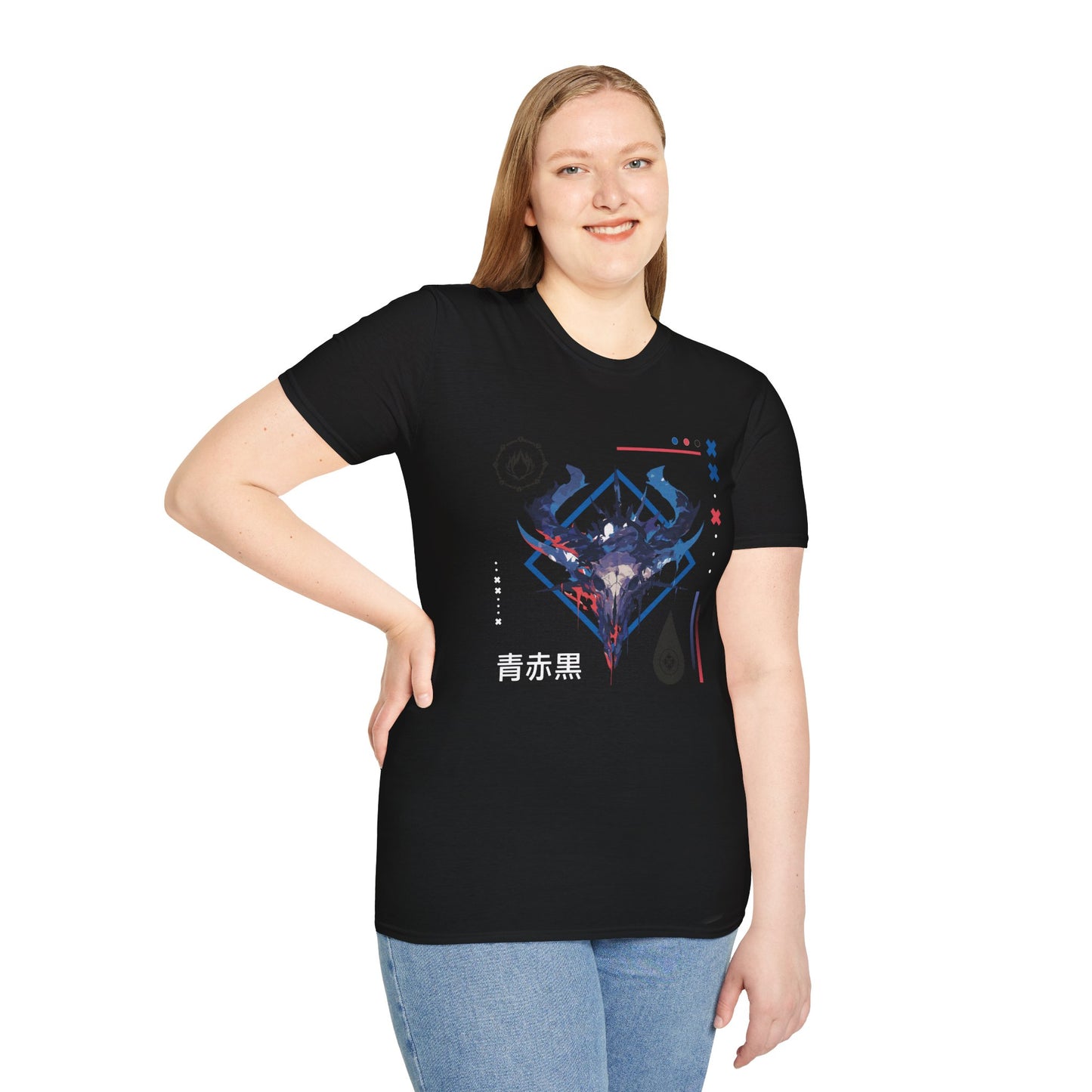 Red Black Blue T-Shirt