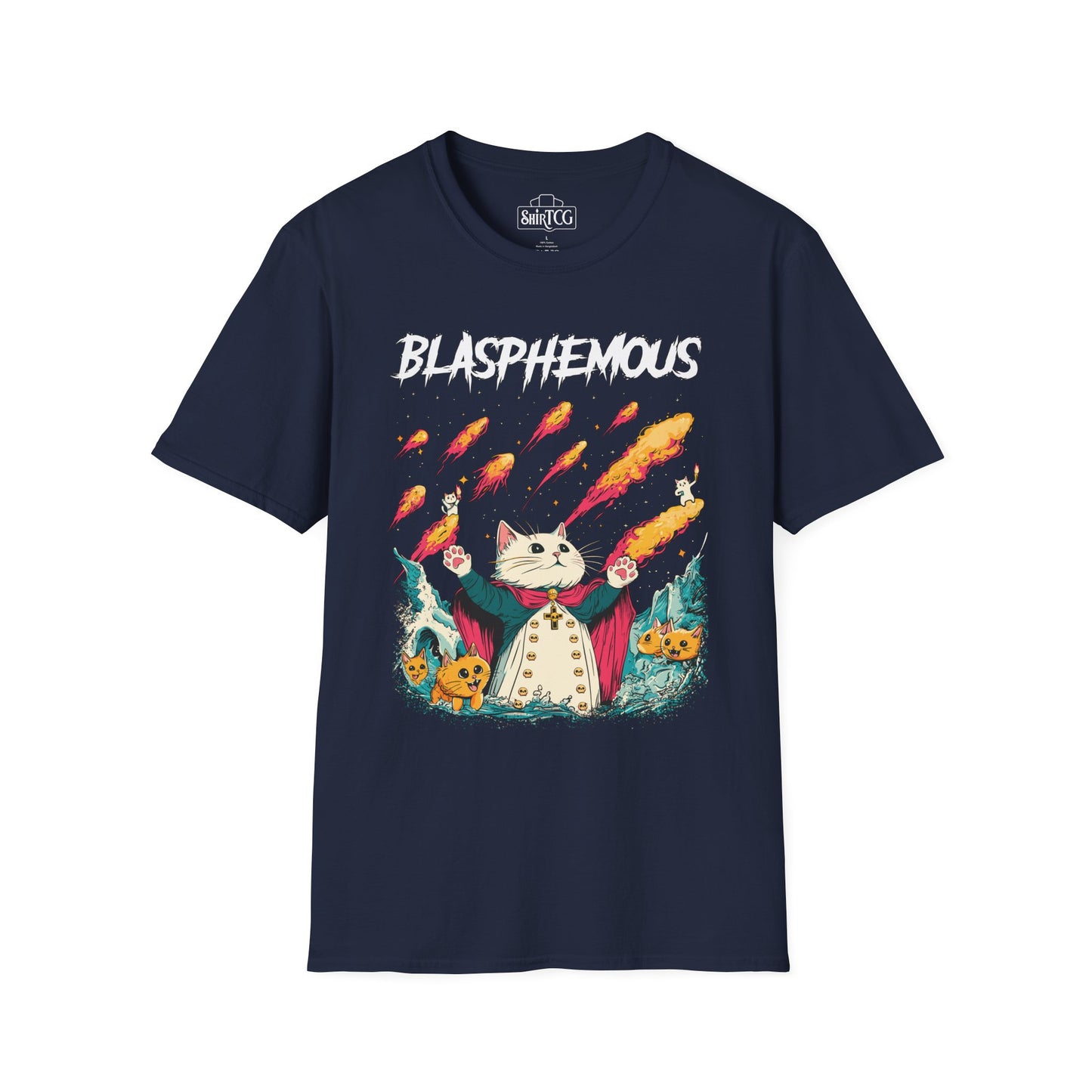 Blasphemous Cat T-Shirt