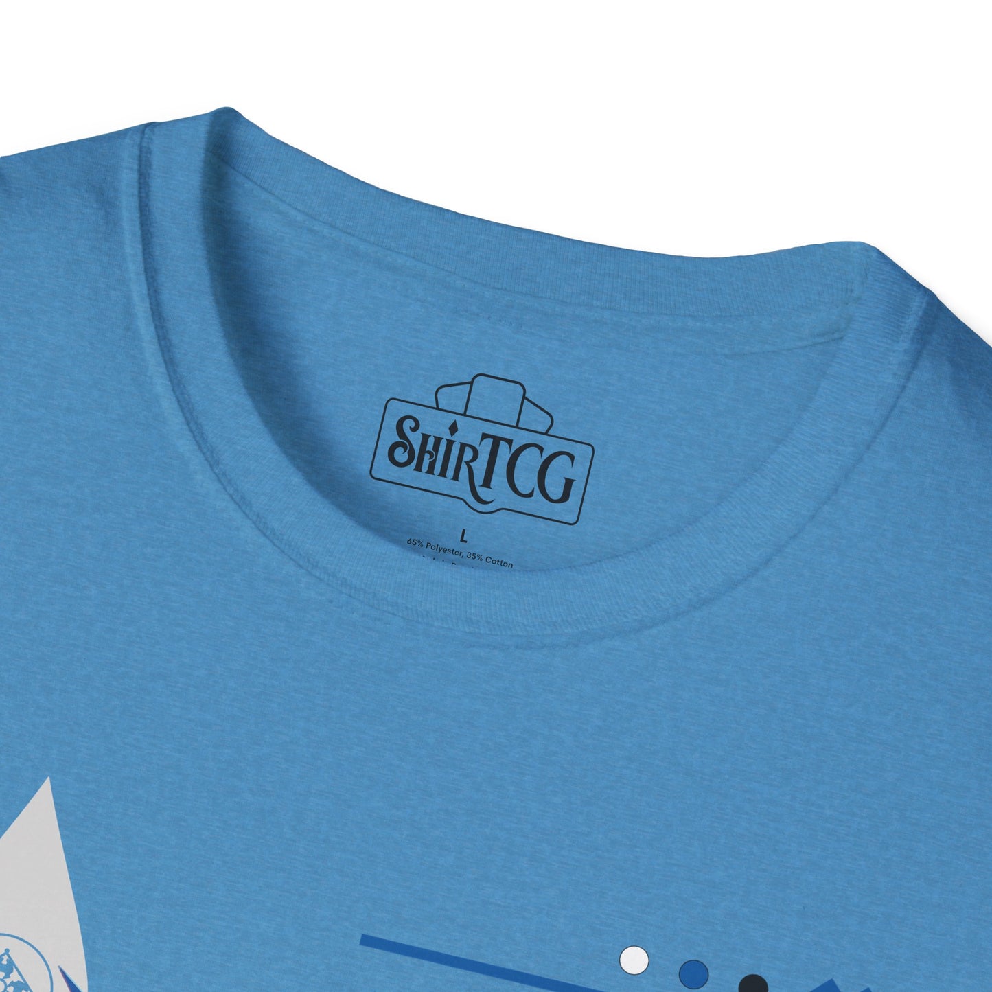 Blue Black White T-Shirt