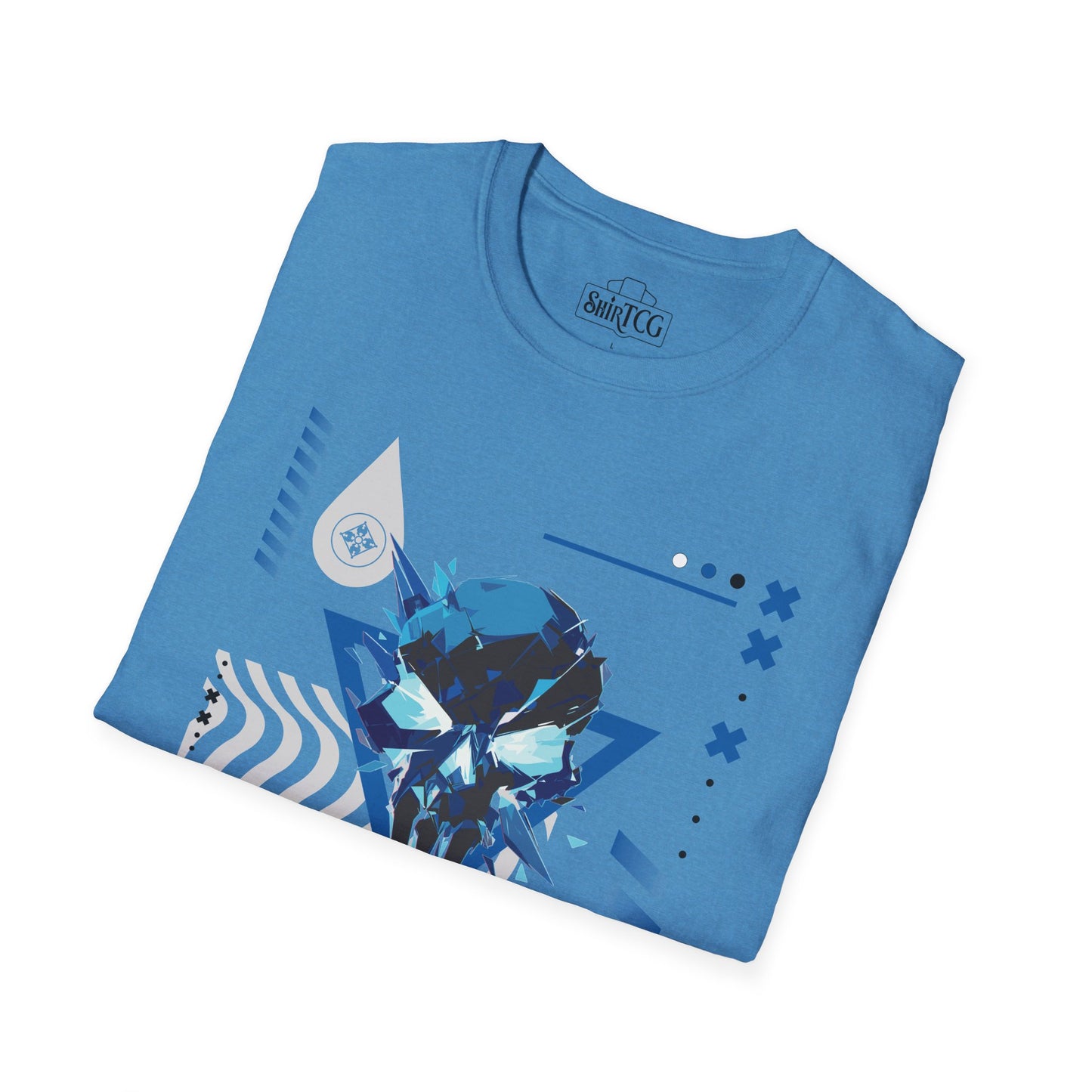 Blue Black White T-Shirt