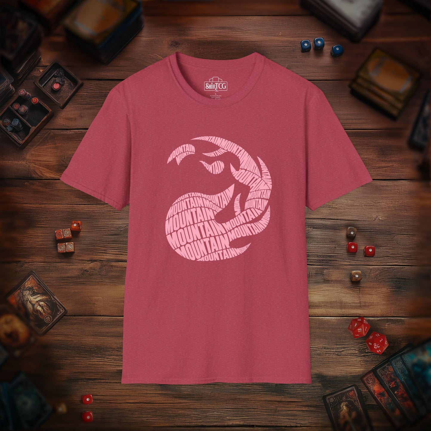 Mountain Type Art T-Shirt