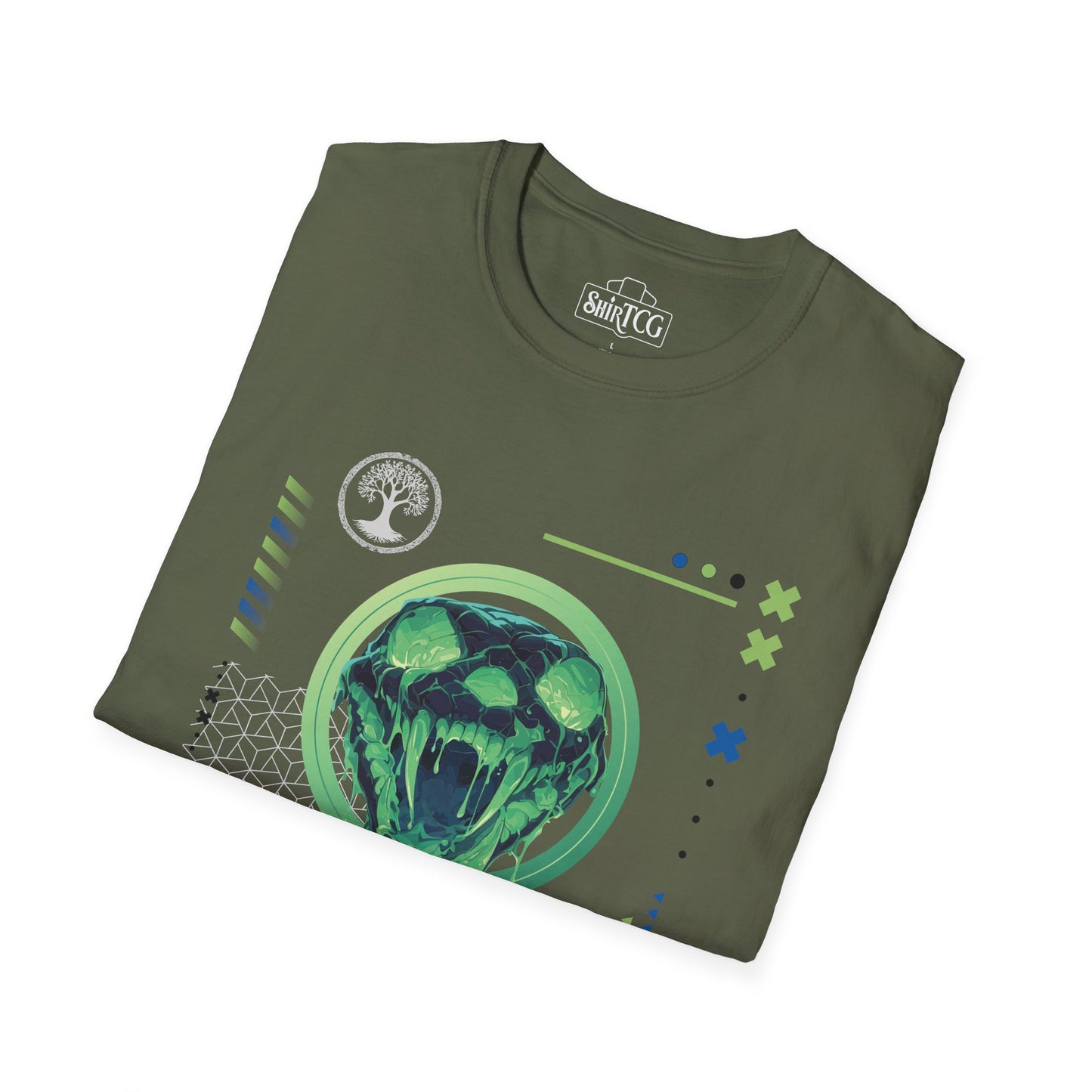 Green Black Blue T-Shirt