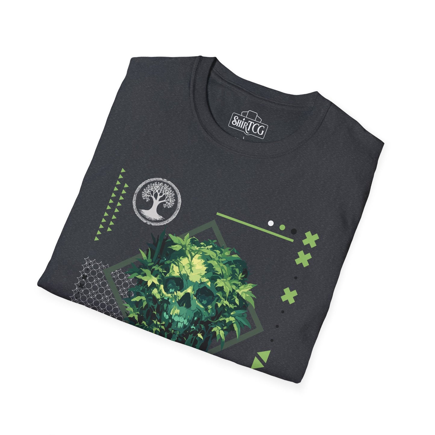 Green Black White T-Shirt