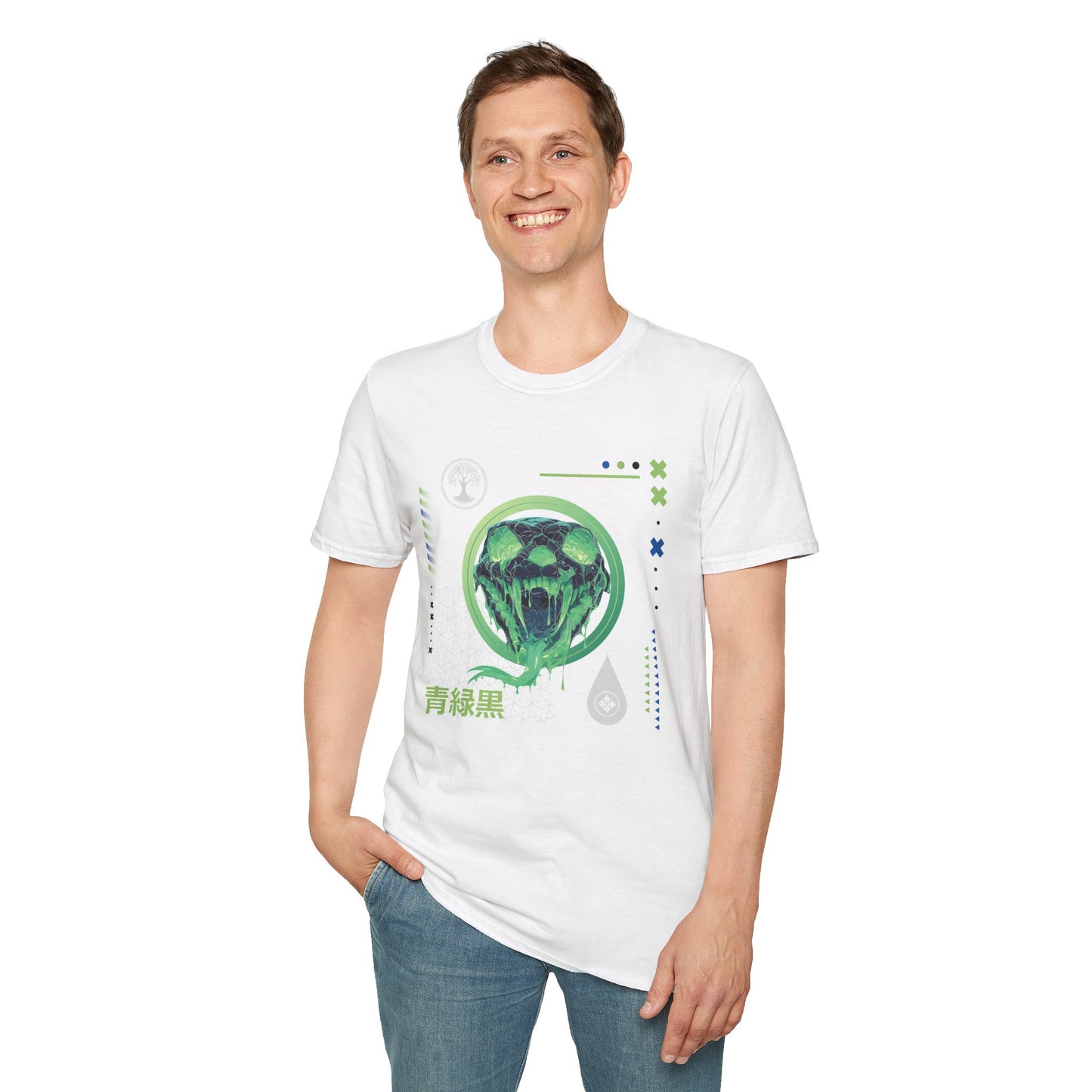 Green Black Blue T-Shirt