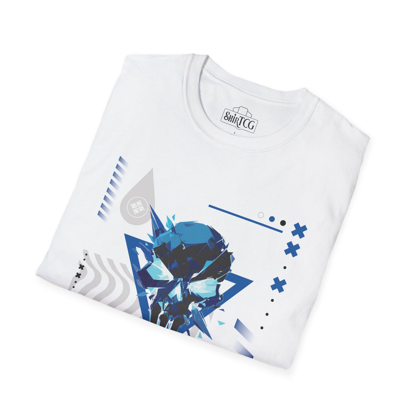 Blue Black White T-Shirt