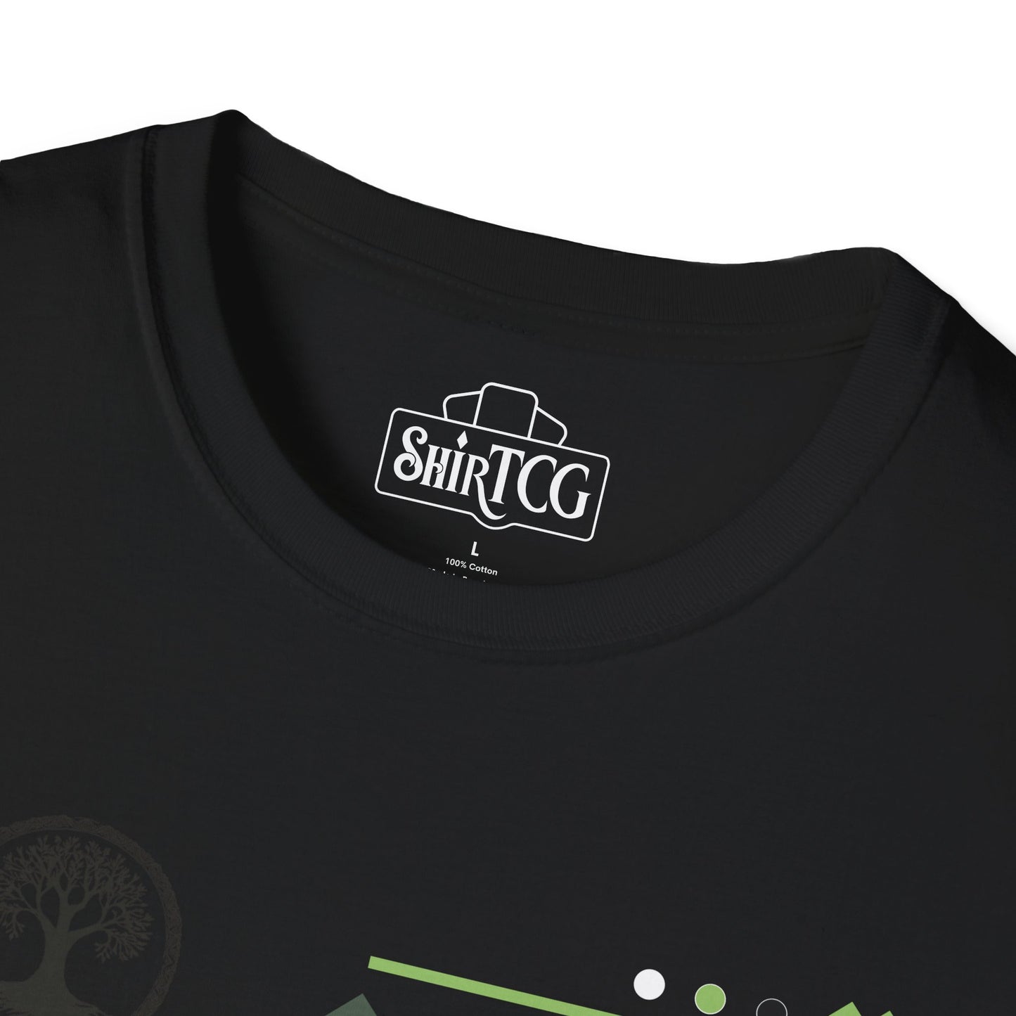 Green Black White T-Shirt
