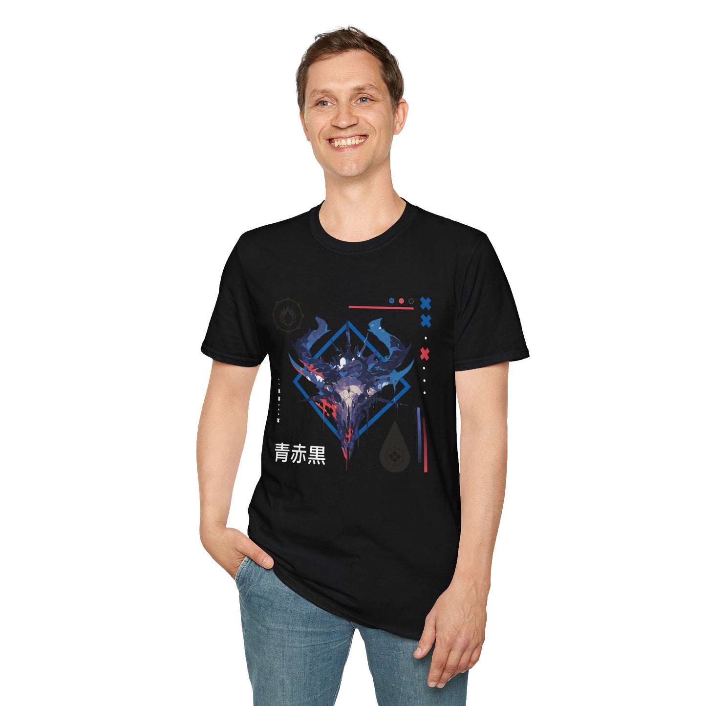 Red Black Blue T-Shirt