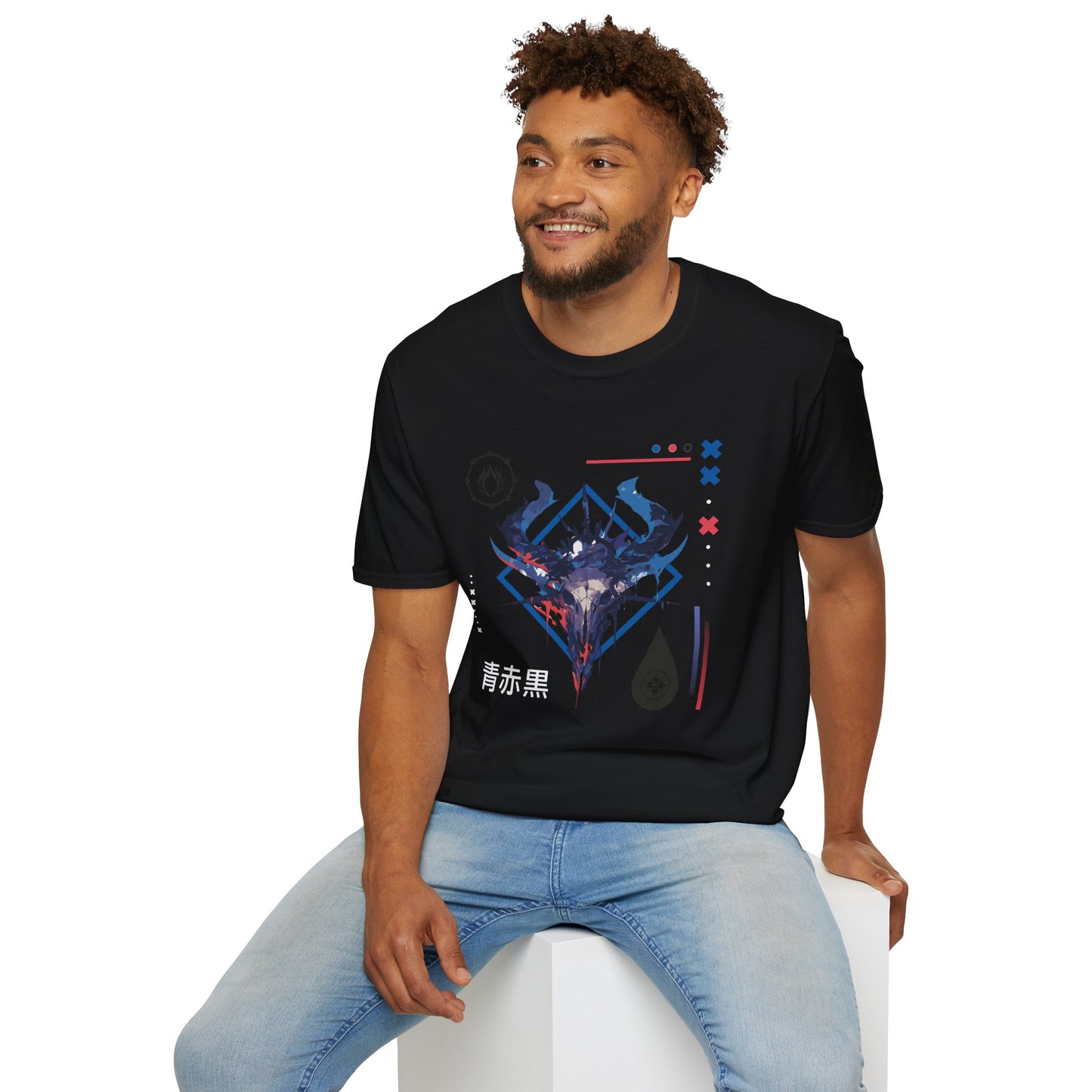 Red Black Blue T-Shirt