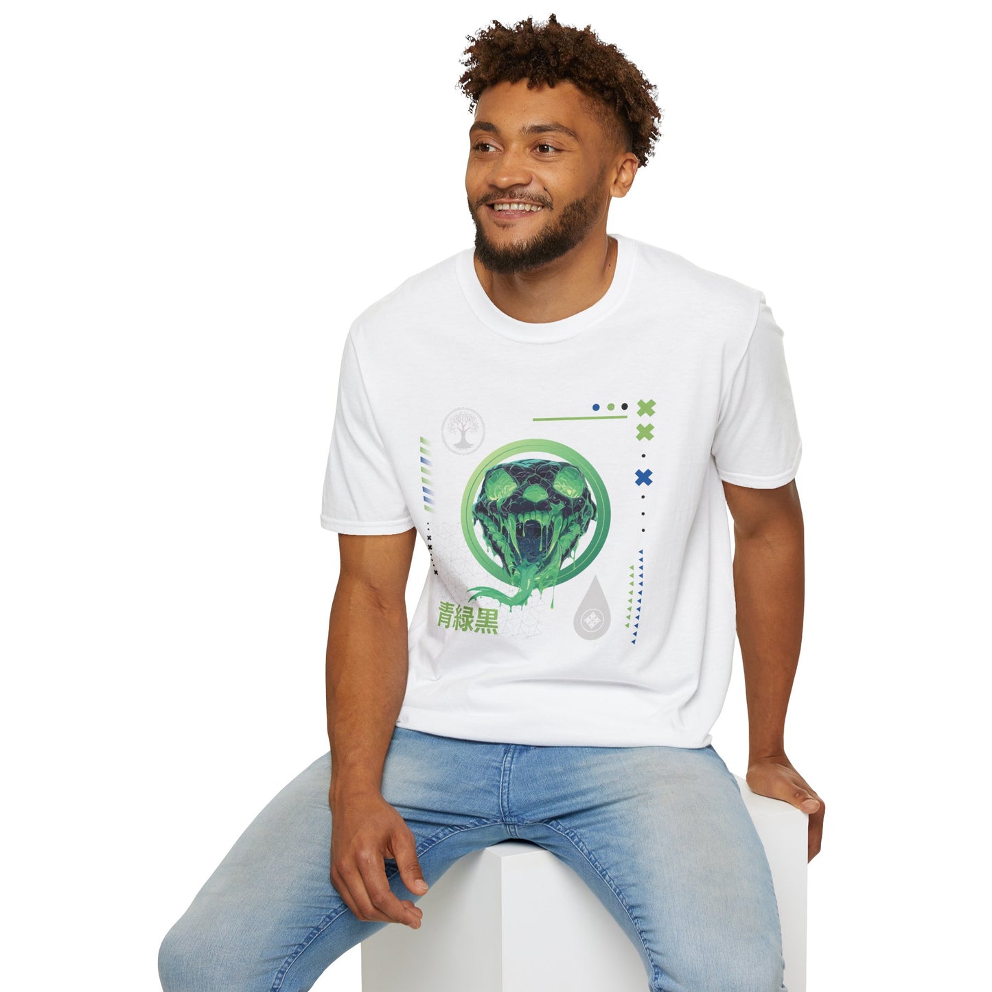 Green Black Blue T-Shirt