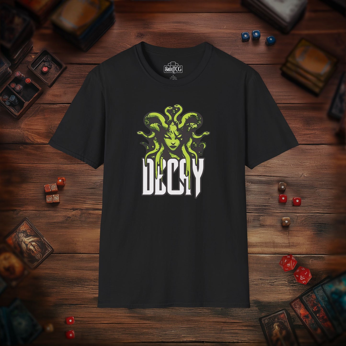 Green Black - Decay T-Shirt