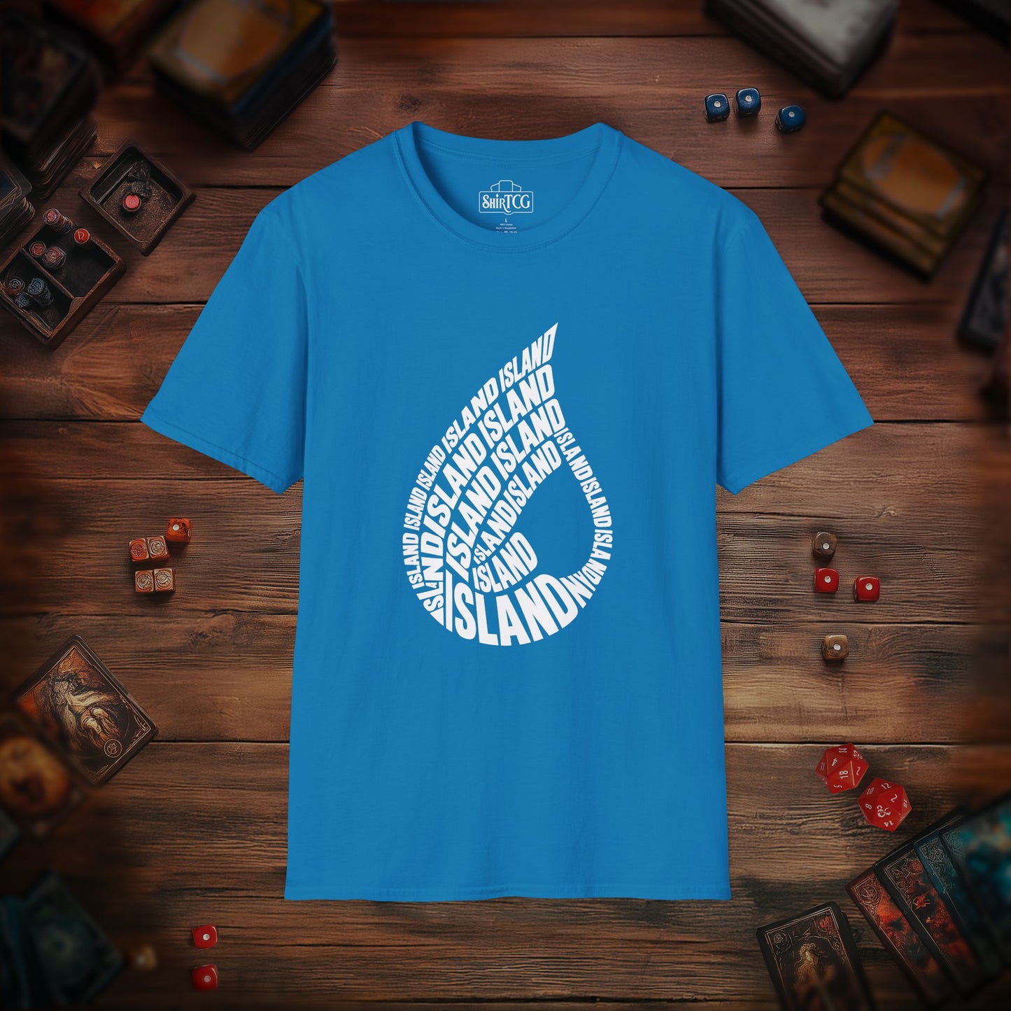 Island Type Art T-Shirt