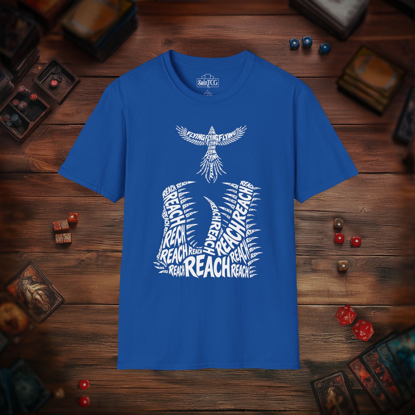 Flying v Reach - Type Art