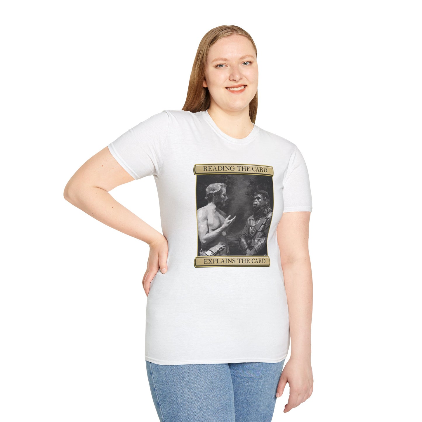 Reading The Card Explains The Card T-Shirt