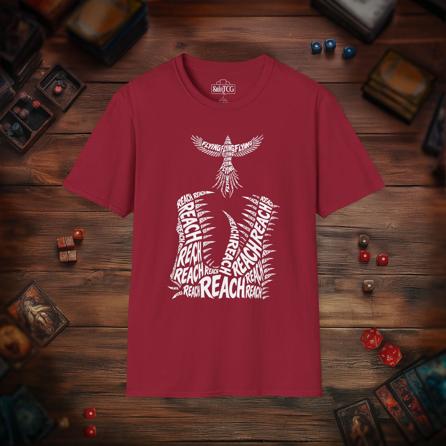 Flying vs Reach - Type Art