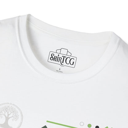 Green Black White T-Shirt