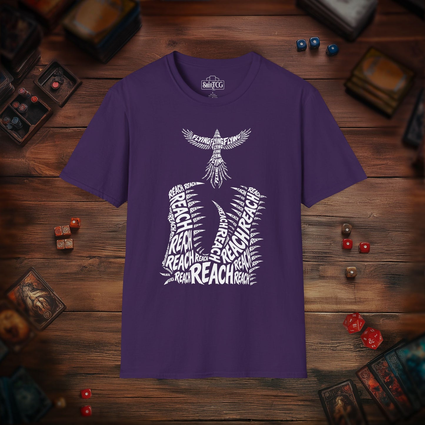 Flying vs Reach - Type Art