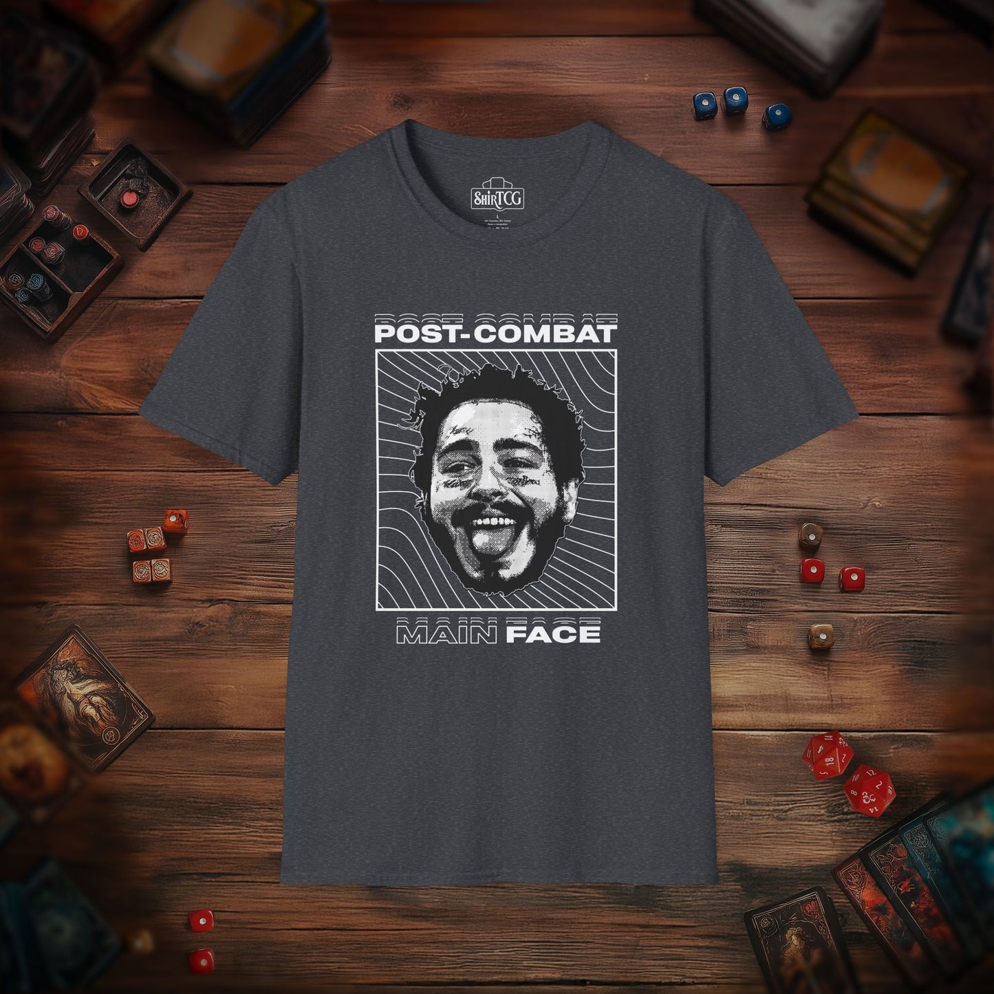 Post-Combat Main Face T-shirt