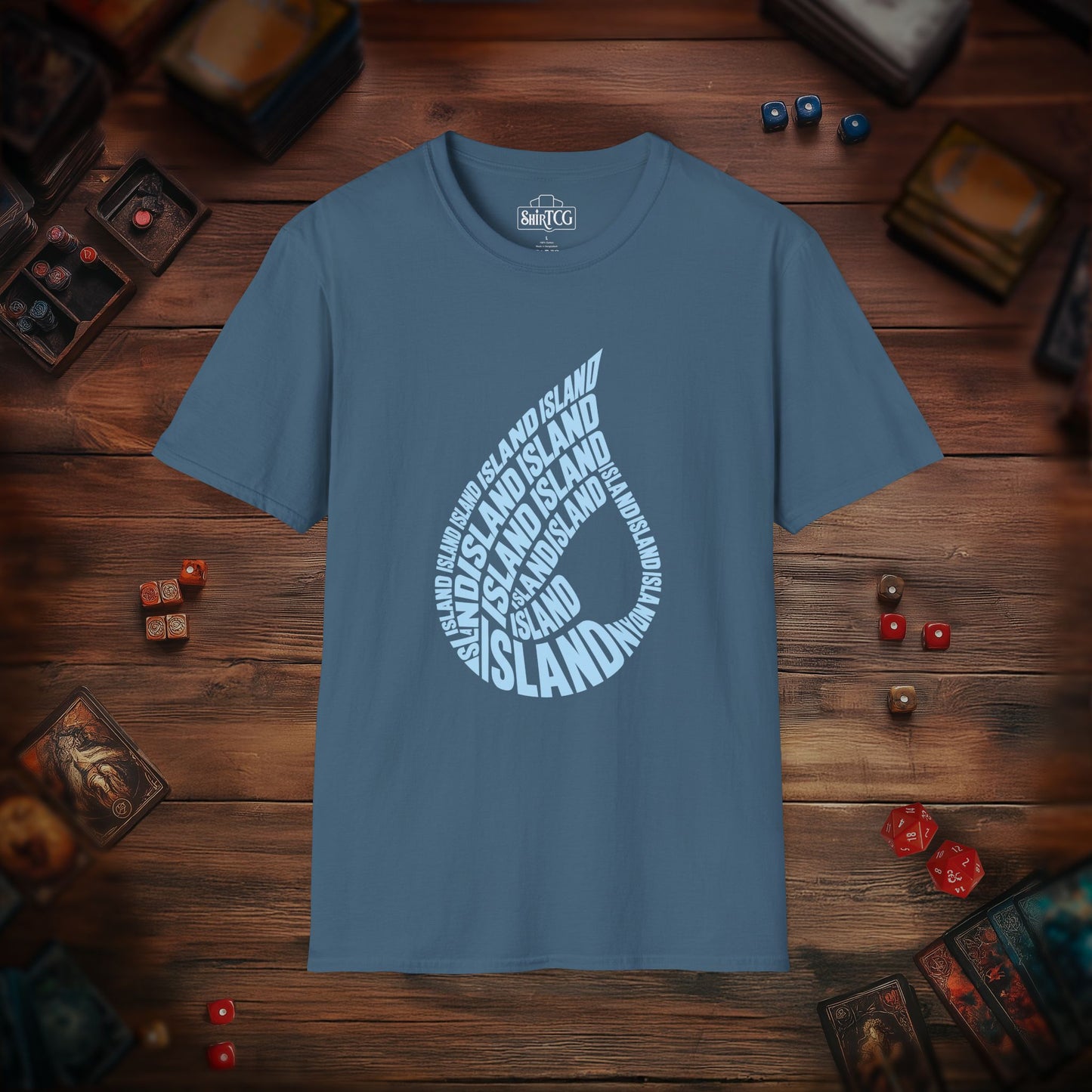 Island Type Art T-Shirt