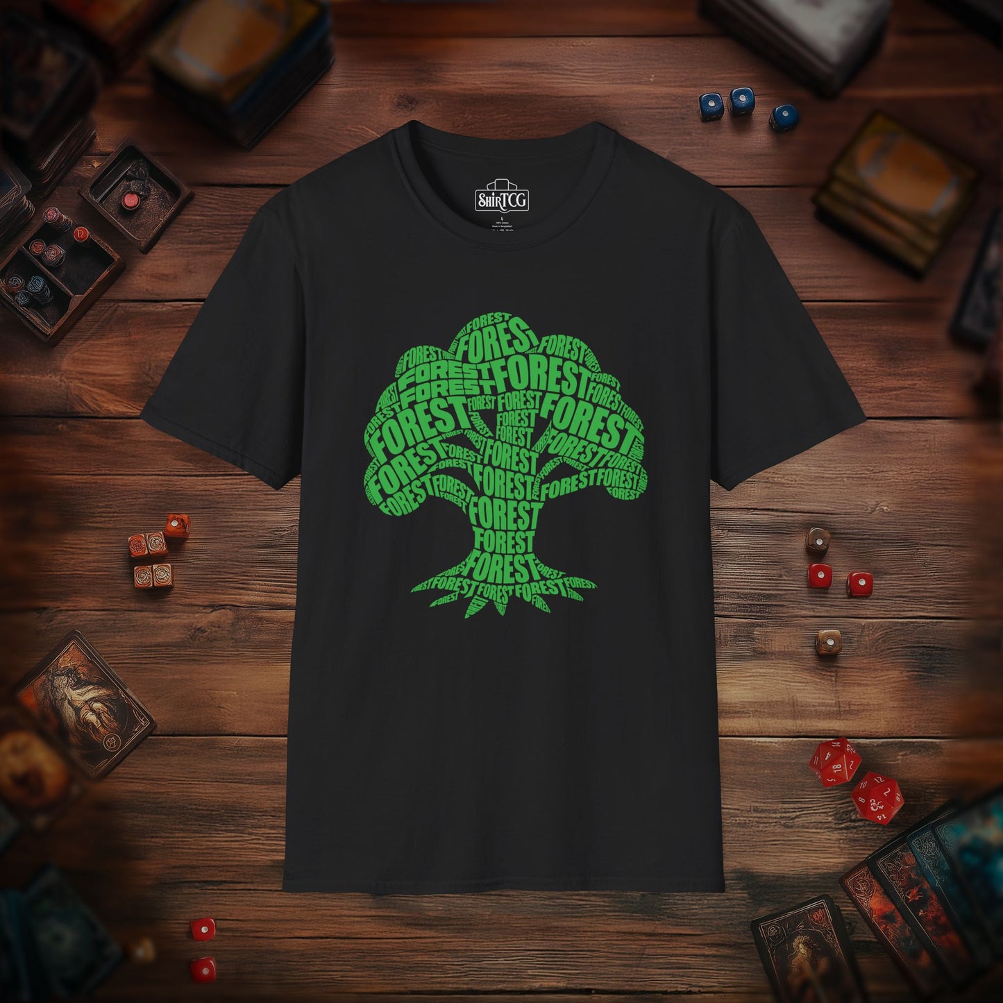 Forest Type Art T-Shirt