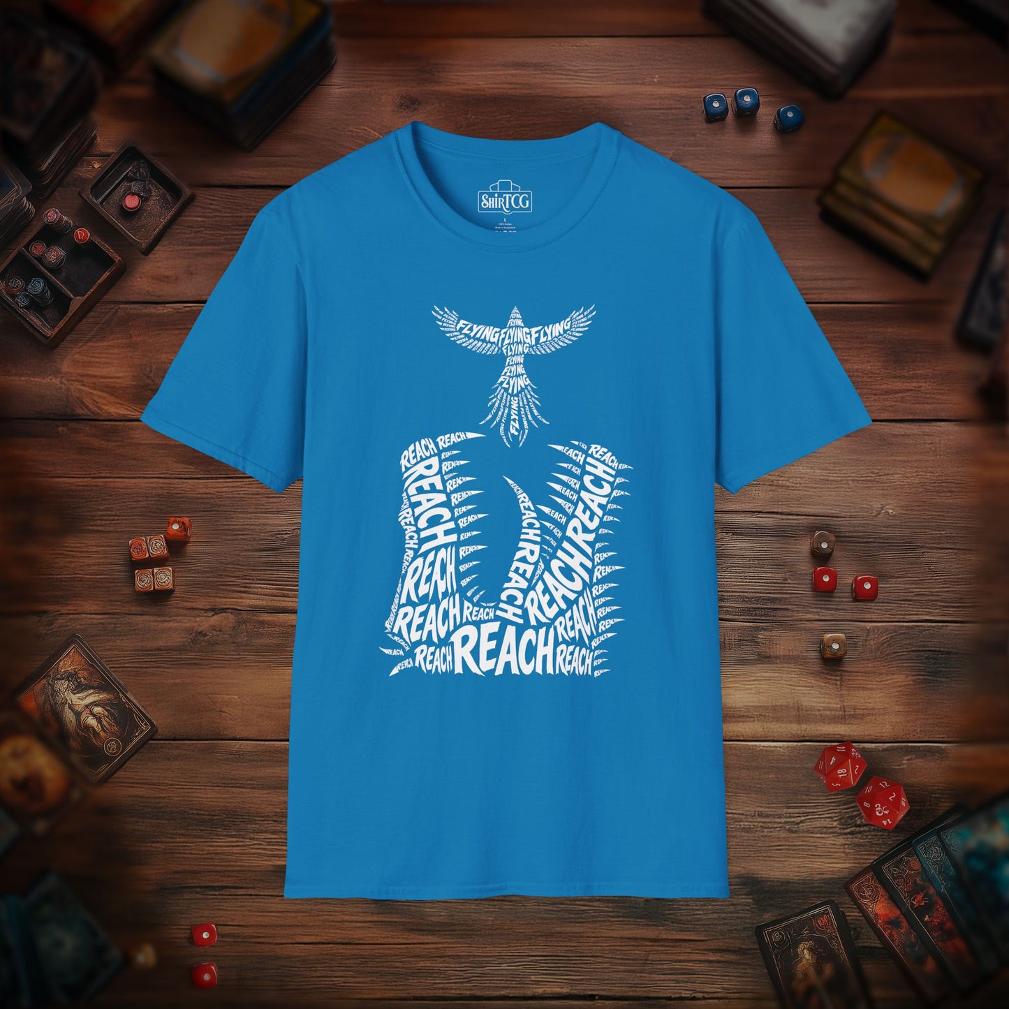 Flying vs Reach - Type Art