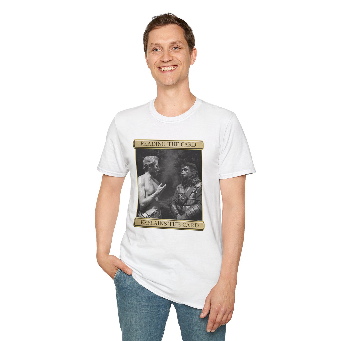 Reading The Card Explains The Card T-Shirt