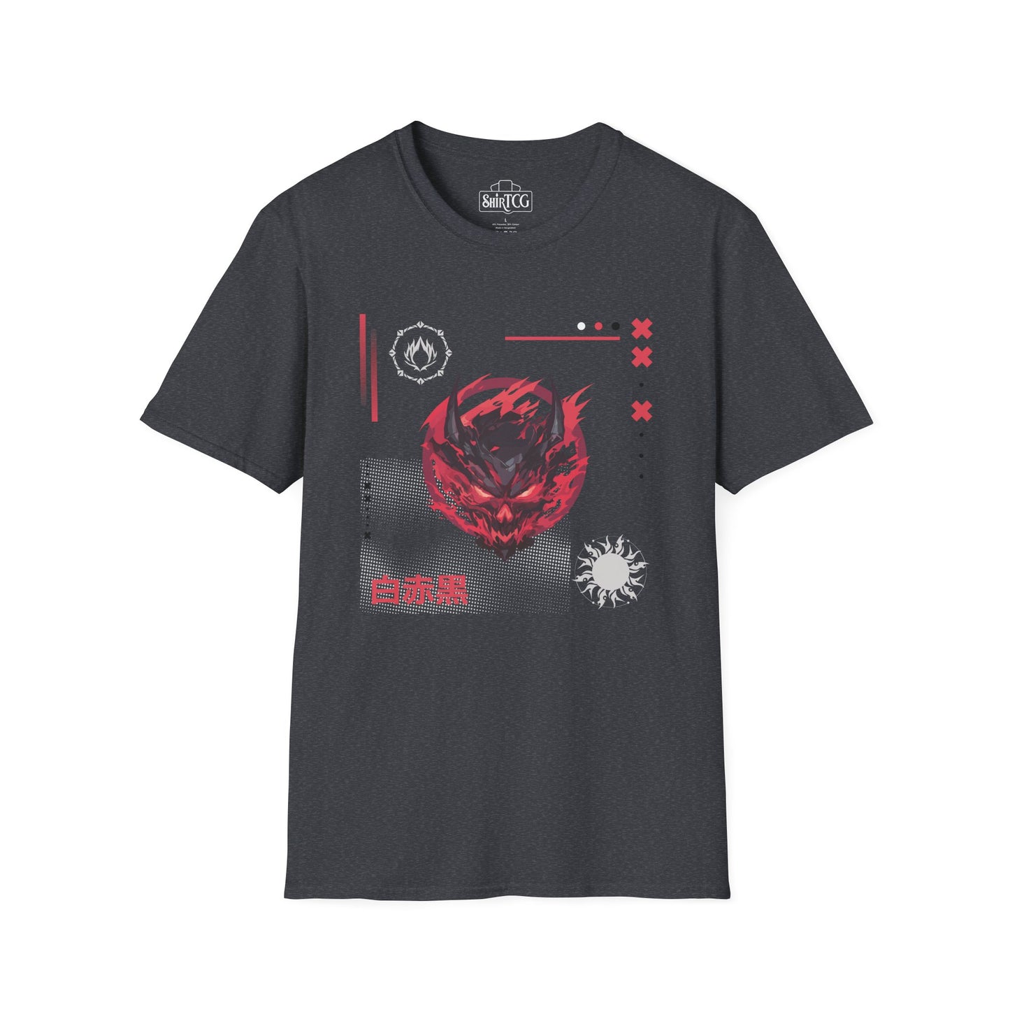 Red Black White T-Shirt