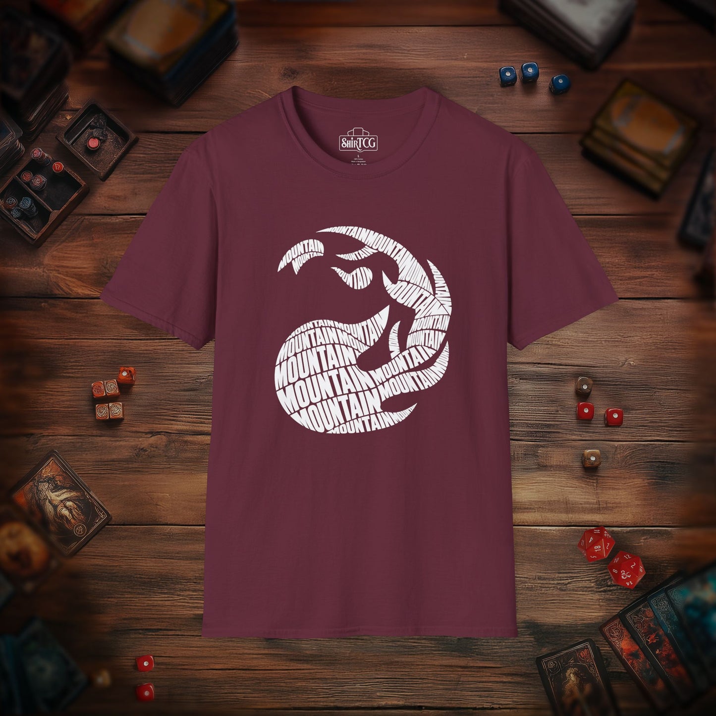 Mountain Type Art T-Shirt