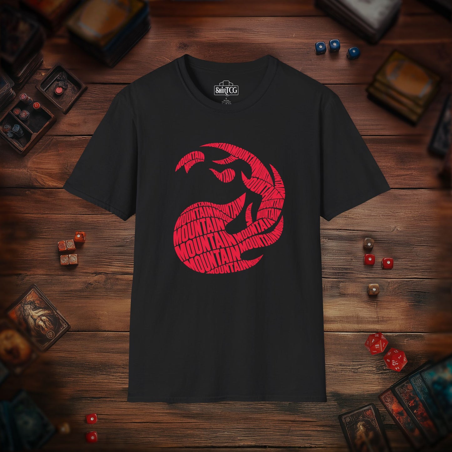 Mountain Type Art T-Shirt
