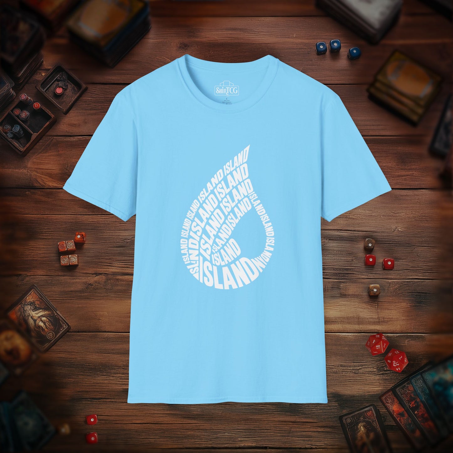 Island Type Art T-Shirt