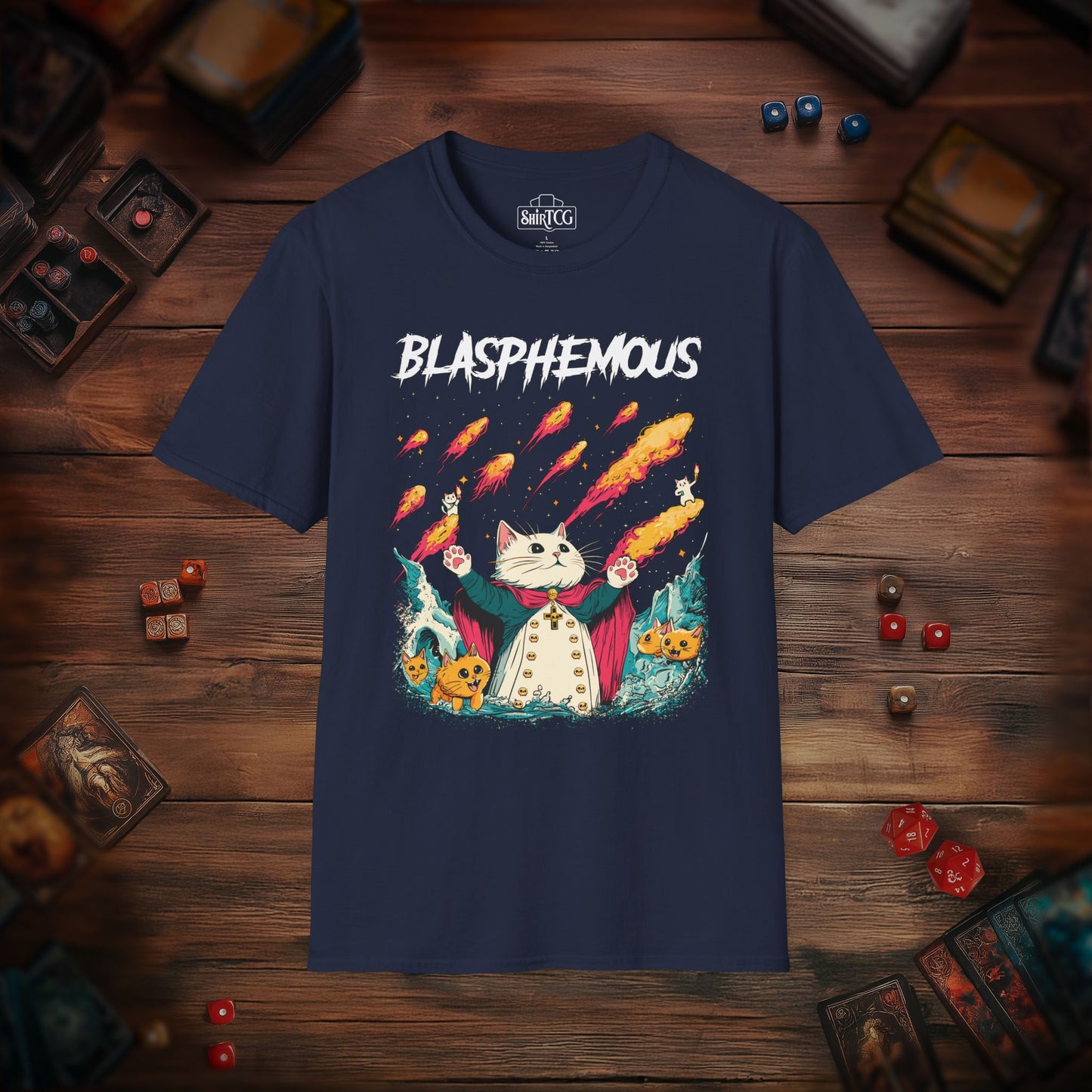 Blasphemous Cat T-Shirt