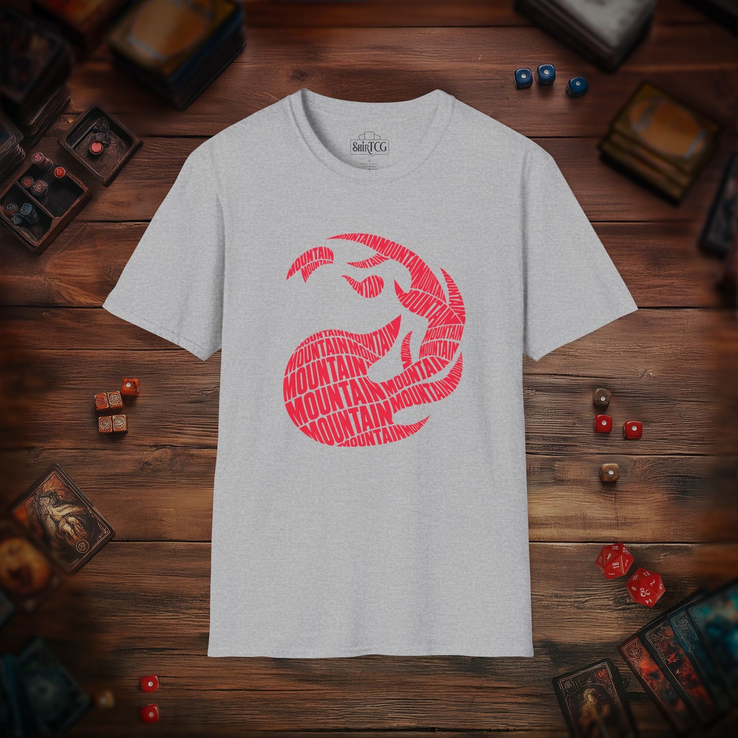 Mountain Type Art T-Shirt