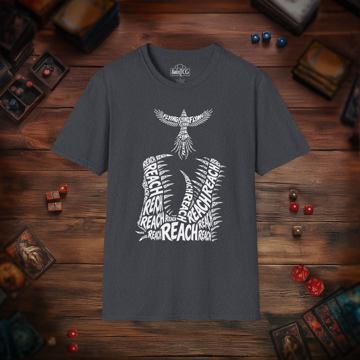 Flying vs Reach - Type Art