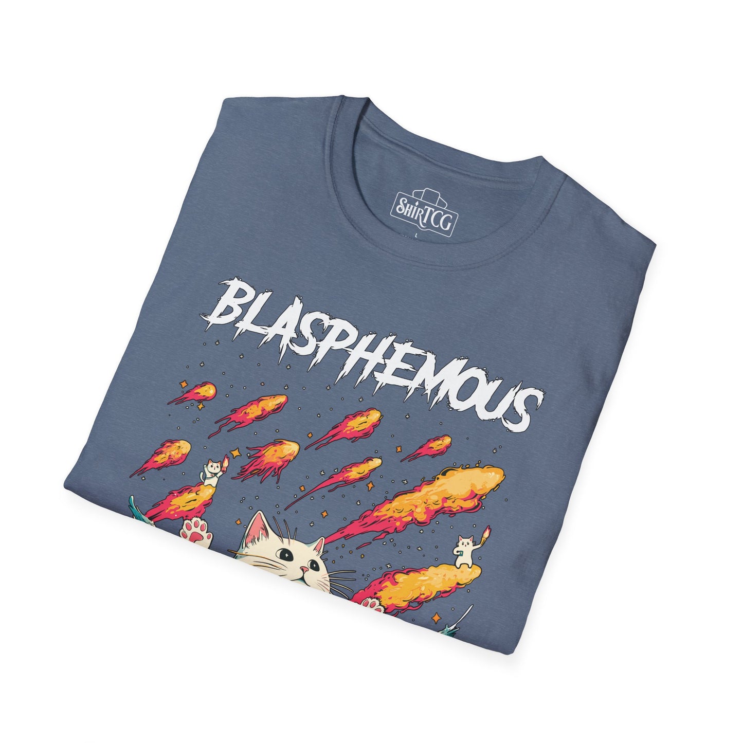 "Blasphemous Cat" T-Shirt