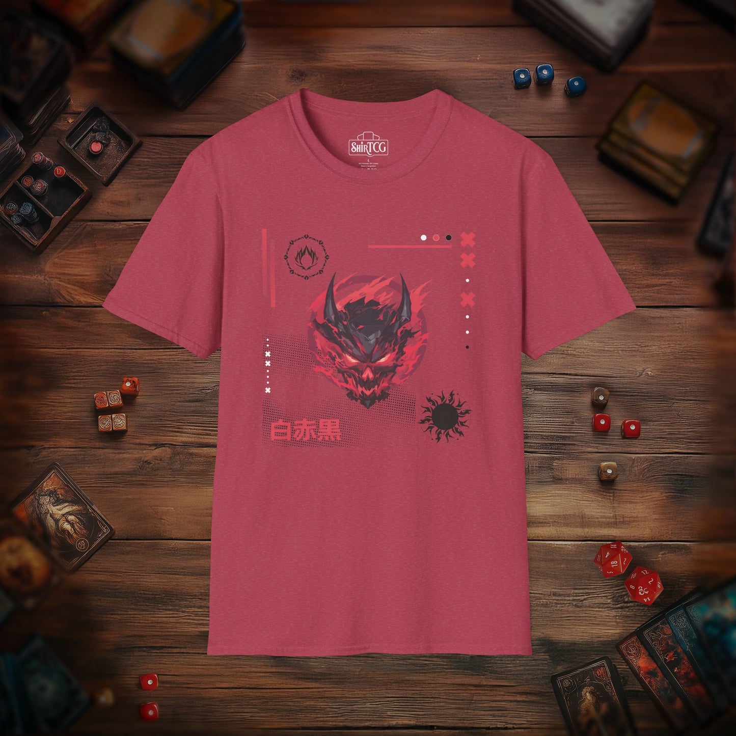 Red Black White T-Shirt
