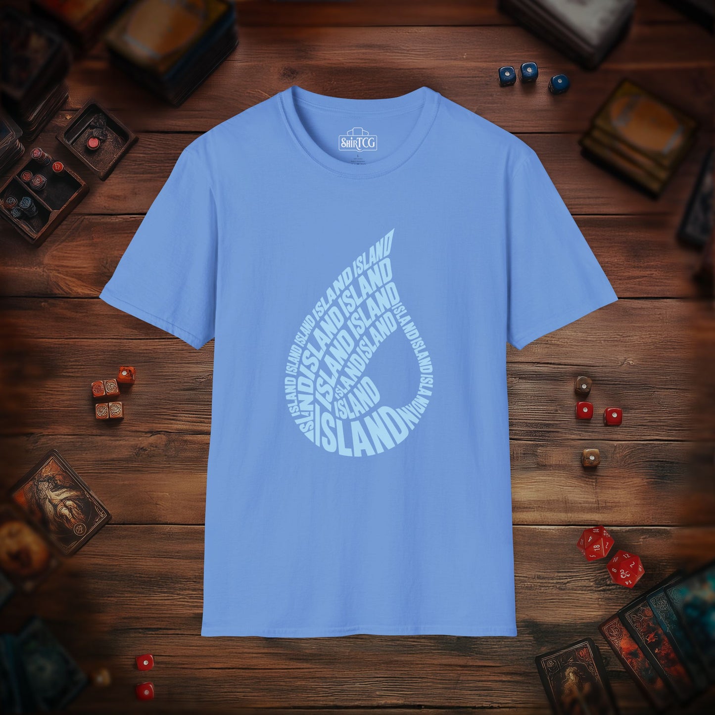 Island Type Art T-Shirt