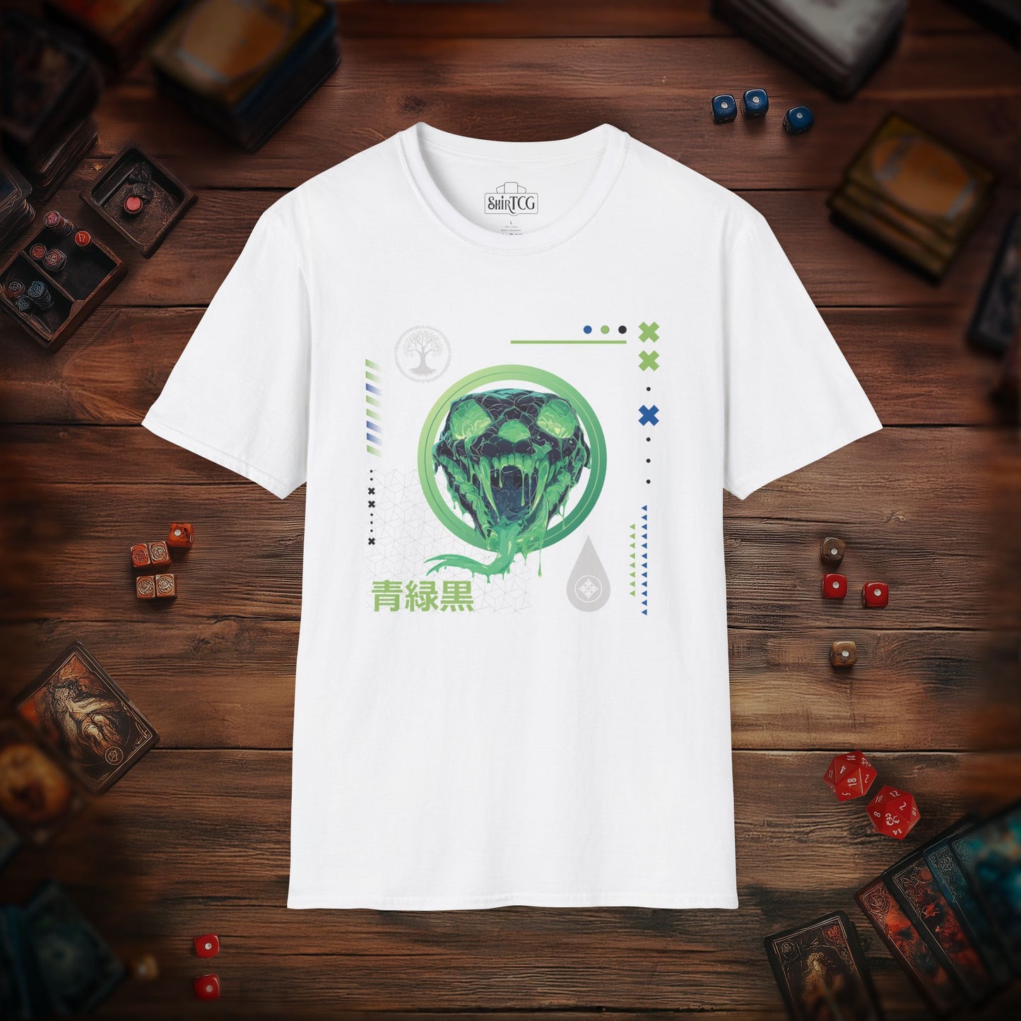 Green Black Blue T-Shirt