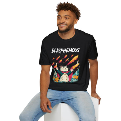 "Blasphemous Cat" T-Shirt