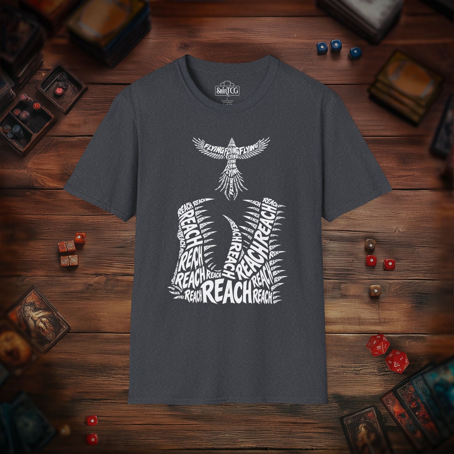 Flying v Reach - Type Art