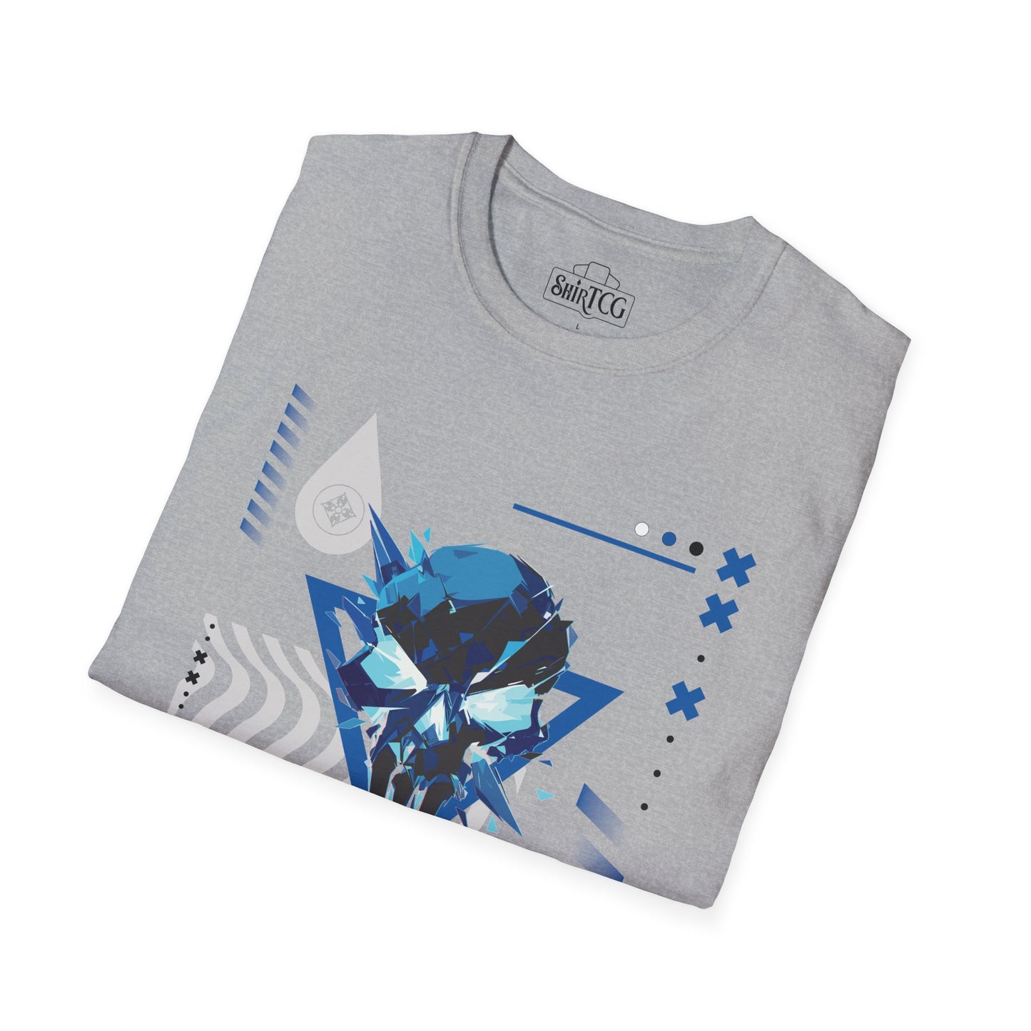 Blue Black White T-Shirt