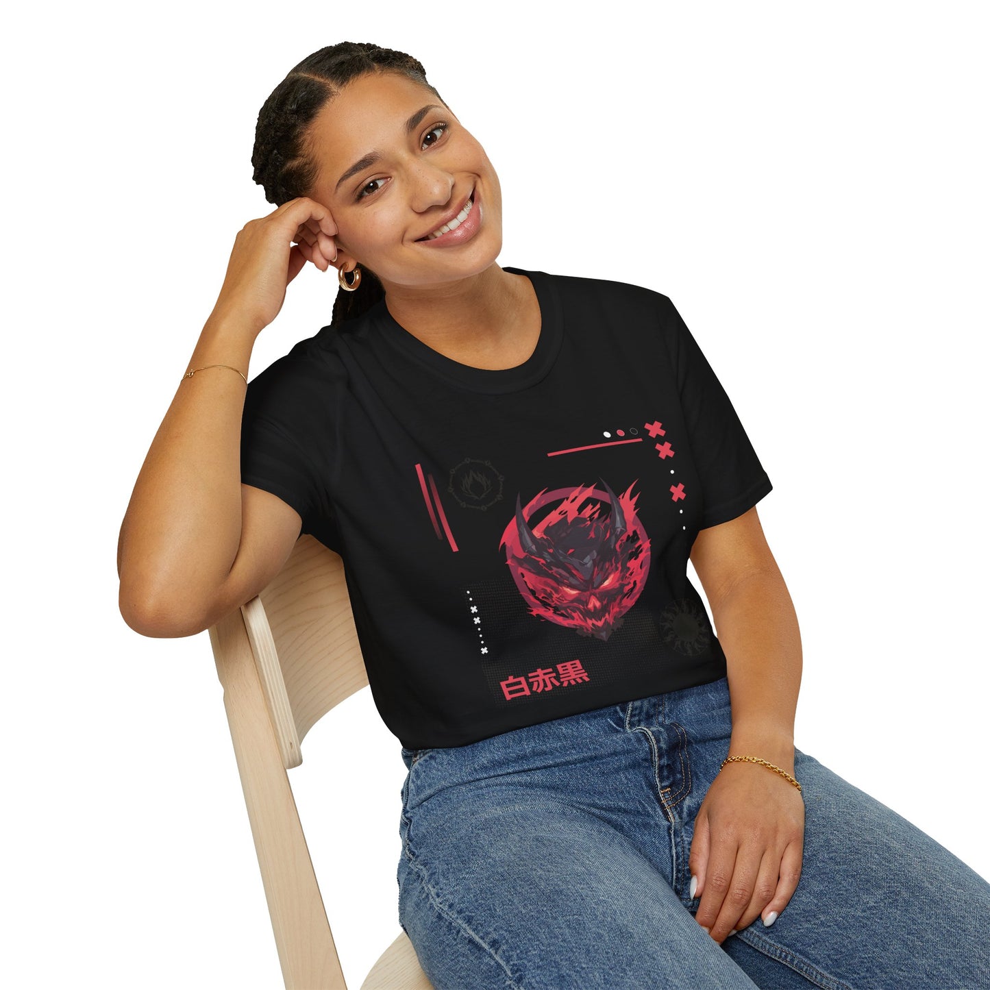 Red Black White T-Shirt