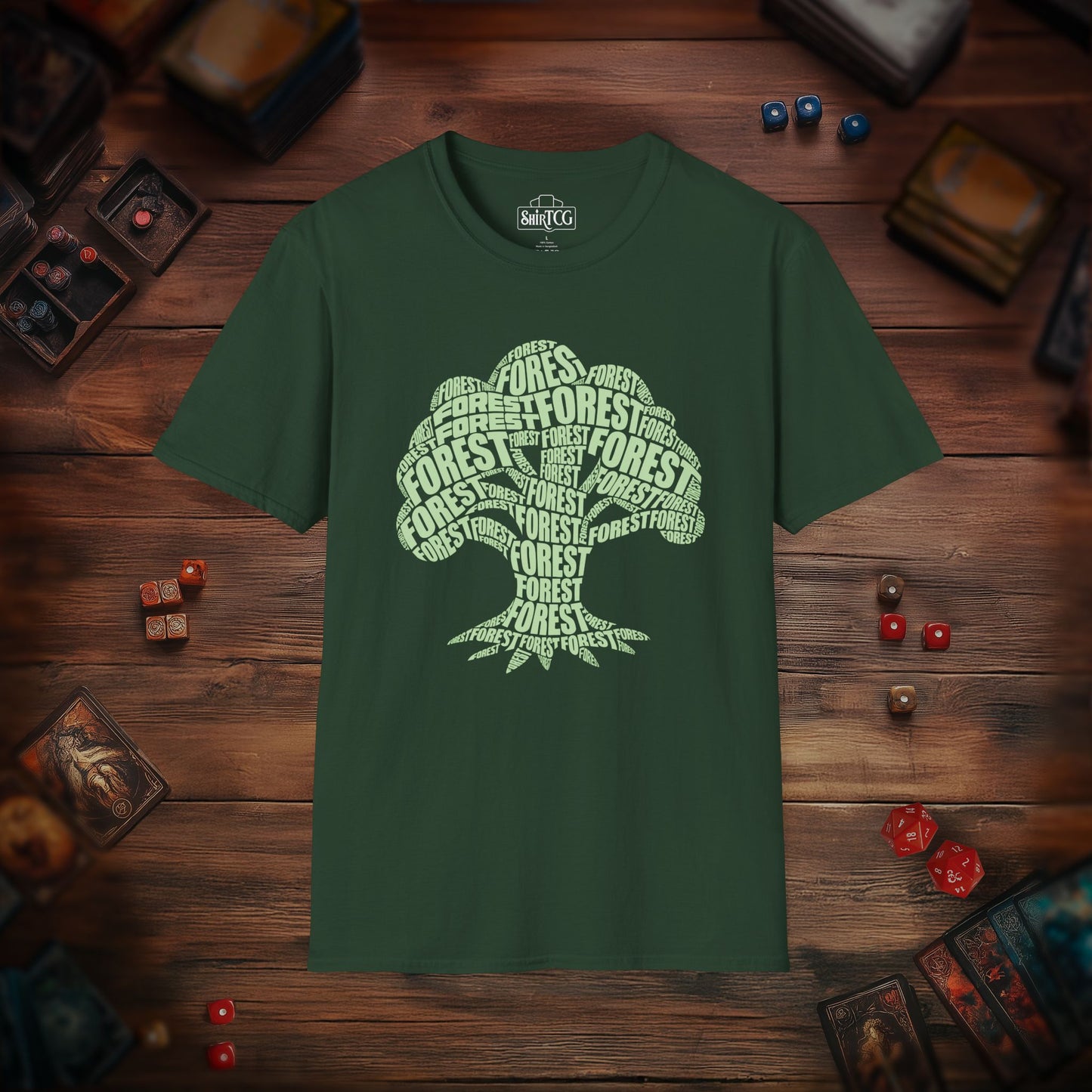 Forest Type Art T-Shirt