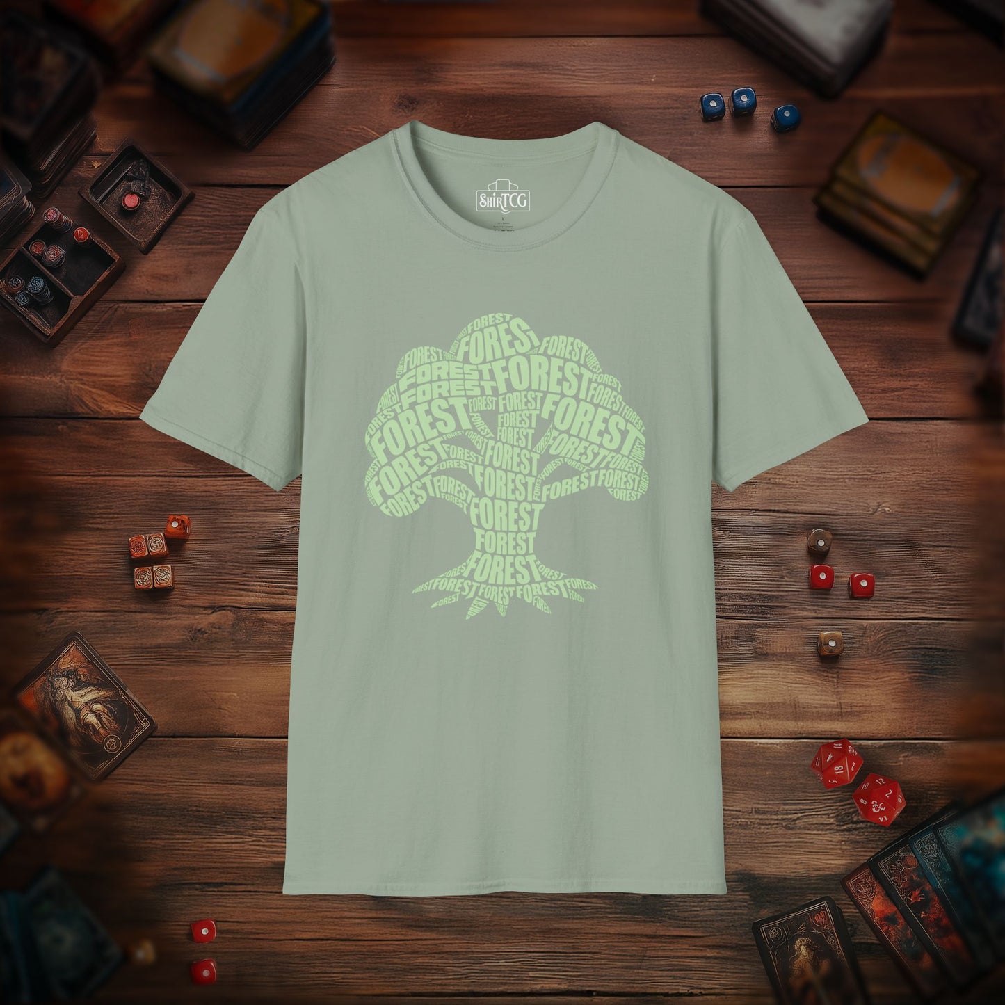 Forest Type Art T-Shirt