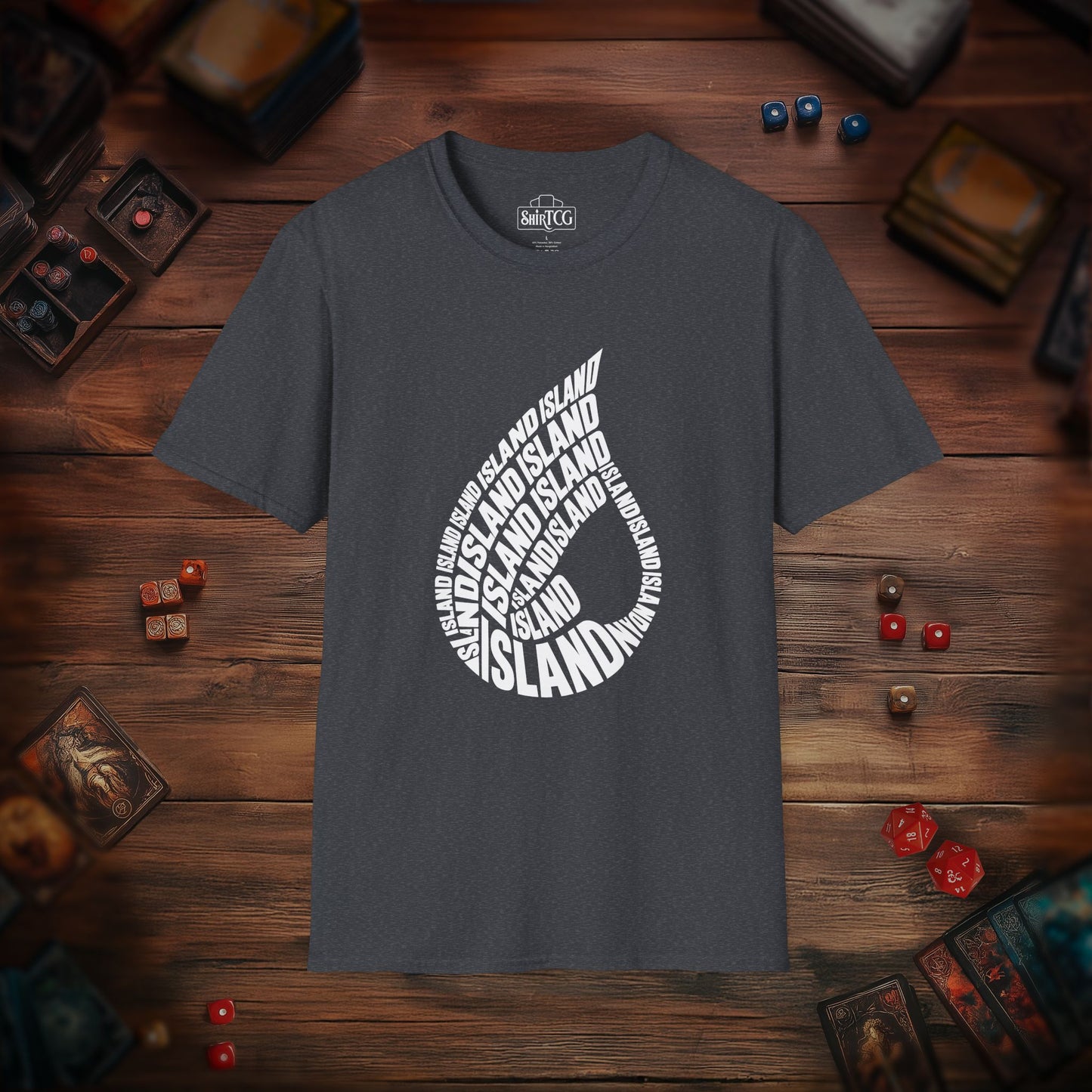 Island Type Art T-Shirt