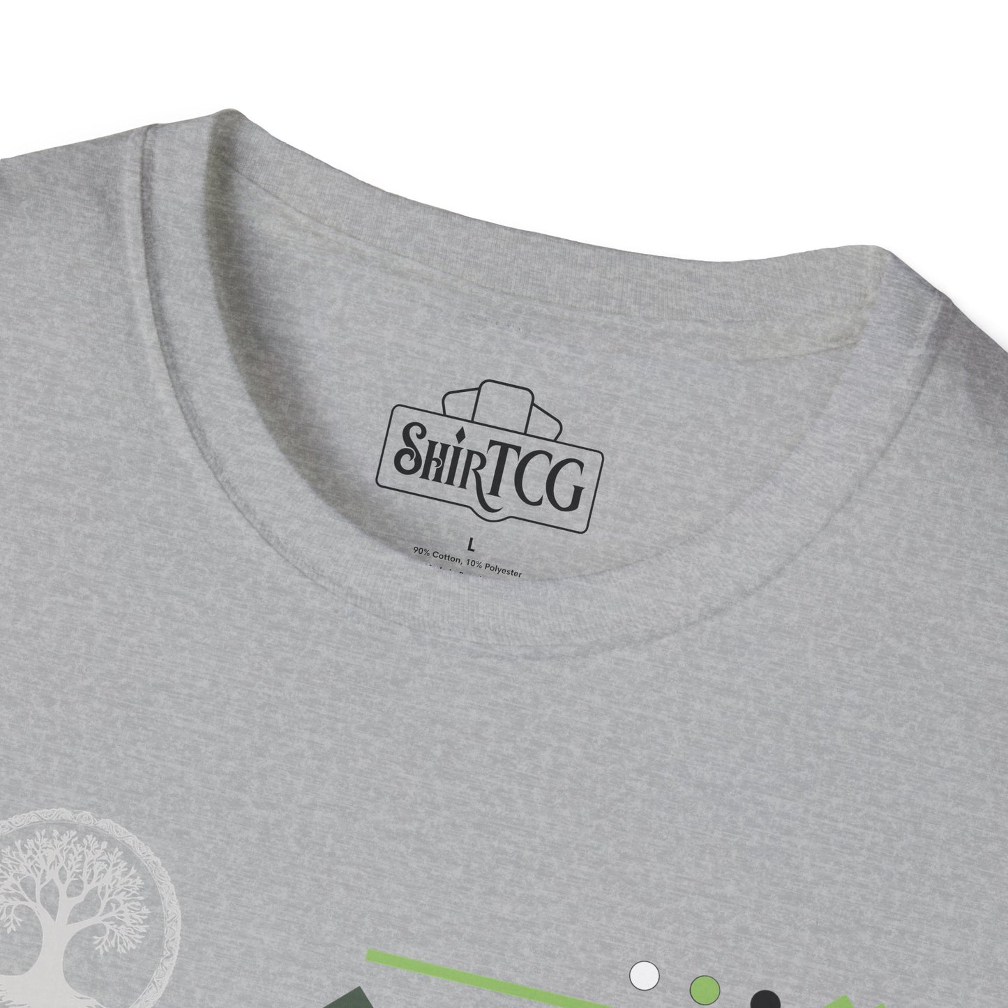 Green Black White T-Shirt