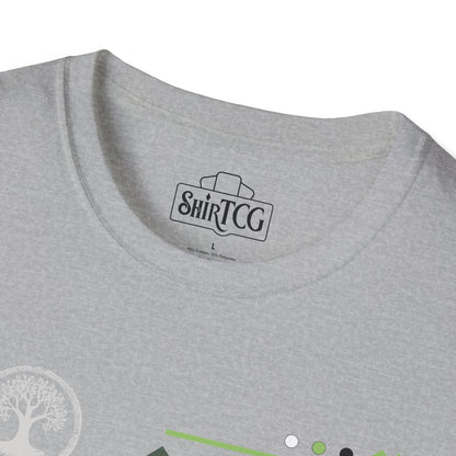 Green Black White T-Shirt