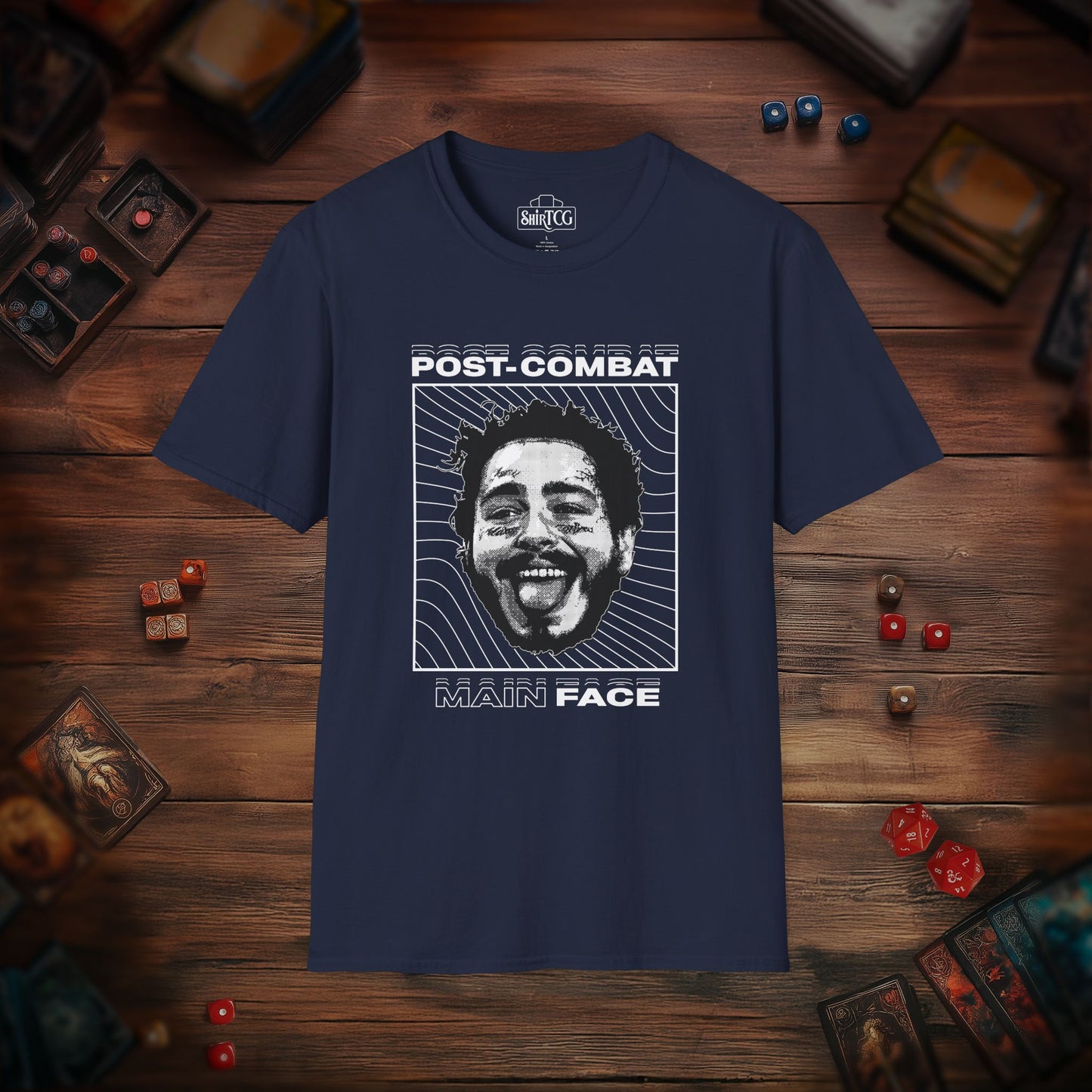 Post-Combat Main Face T-shirt