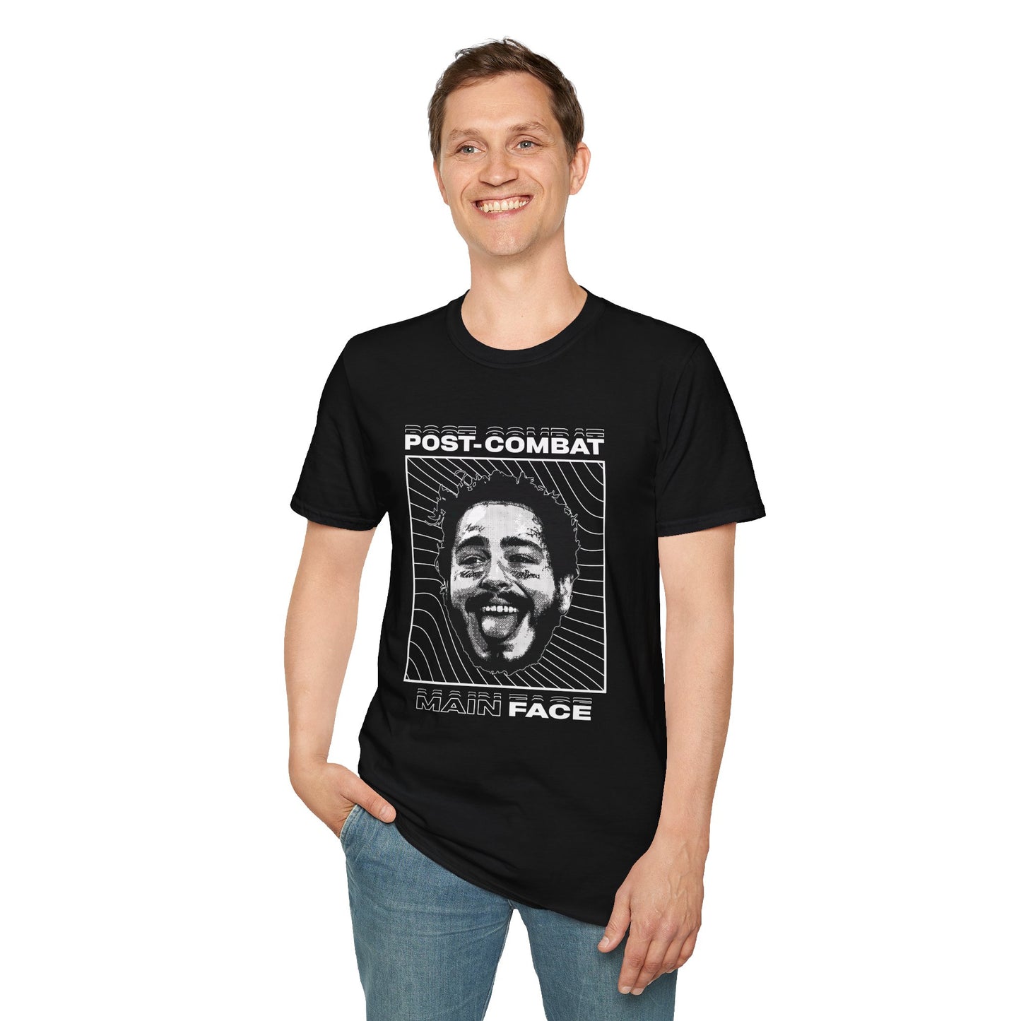 Post-Combat Main Face T-shirt