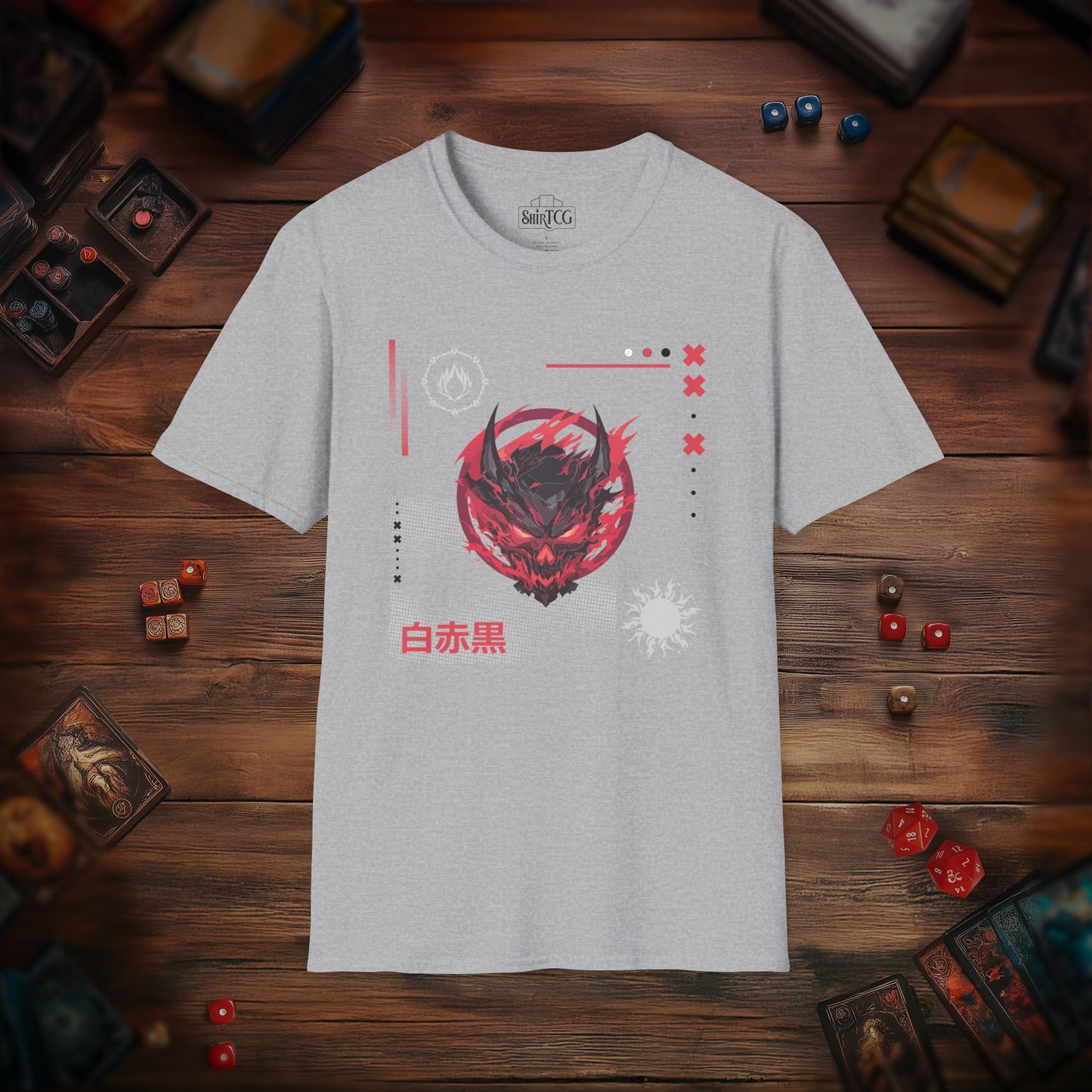 Red Black White T-Shirt