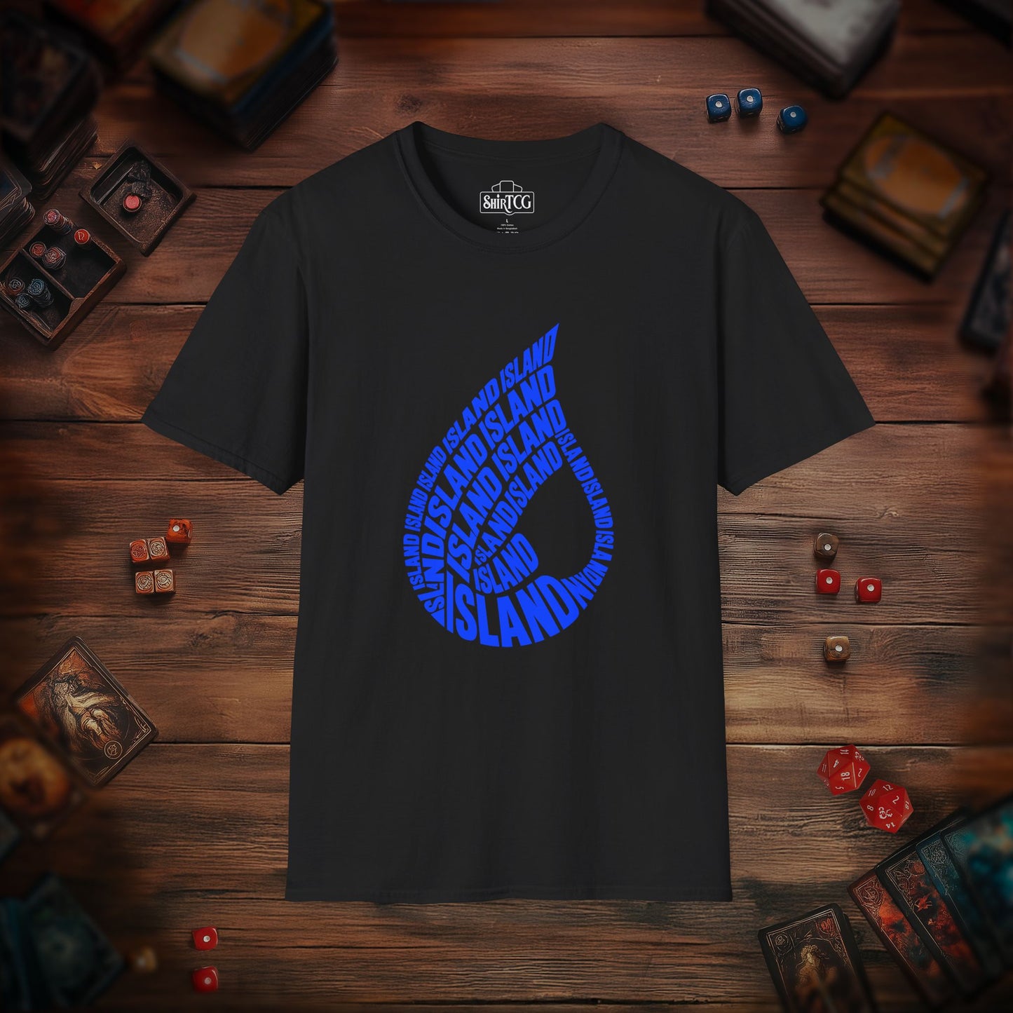 Island Type Art T-Shirt
