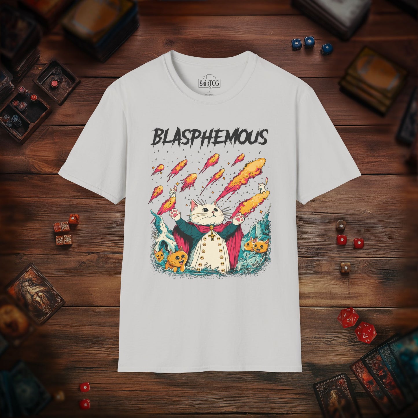 Blasphemous Cat T-Shirt